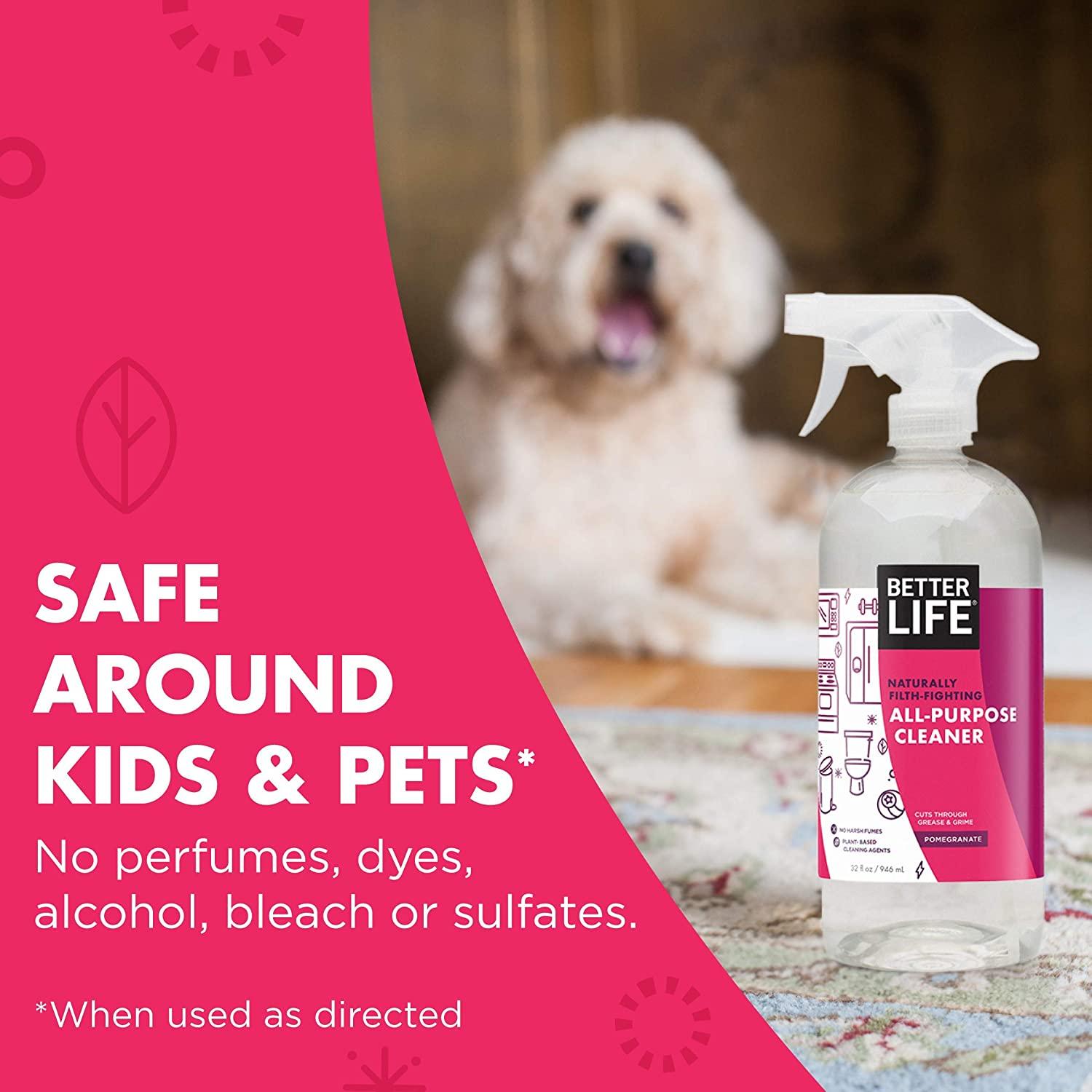 Better Life AllPurpose Cleaner, Pomegranate, 32 Fl Oz (Pack of 1