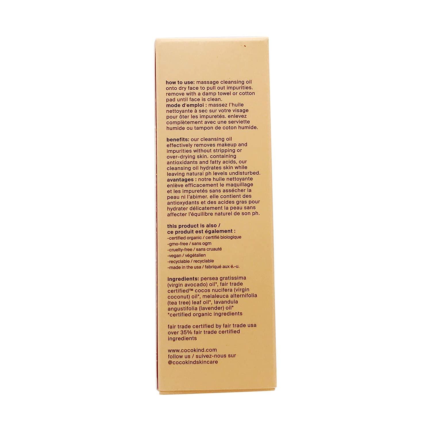 Cocokind Organic Facial Cleansing Oil