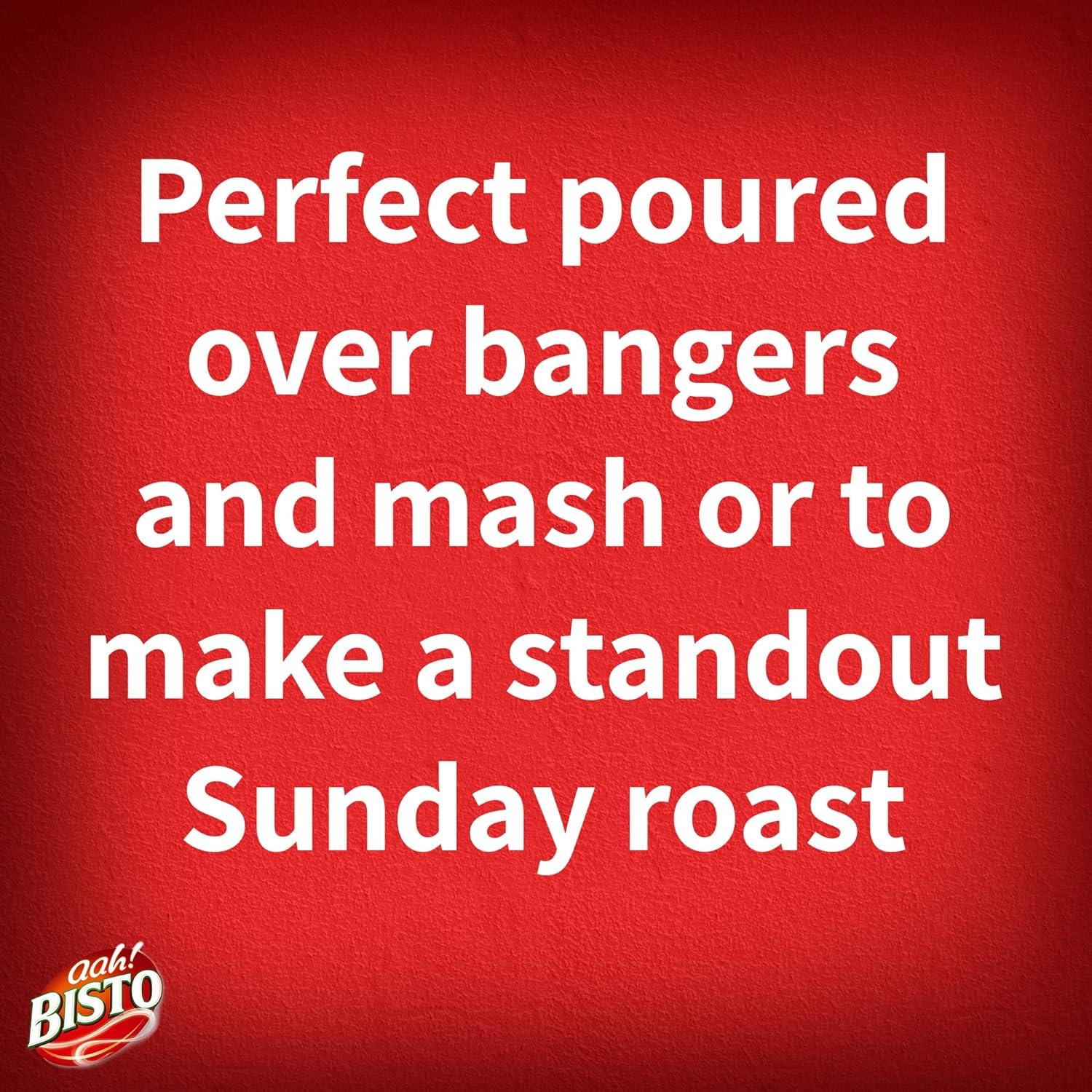 Bisto Flavoursome & Delicious Reduced Salt Gluten Free Gravy Granules