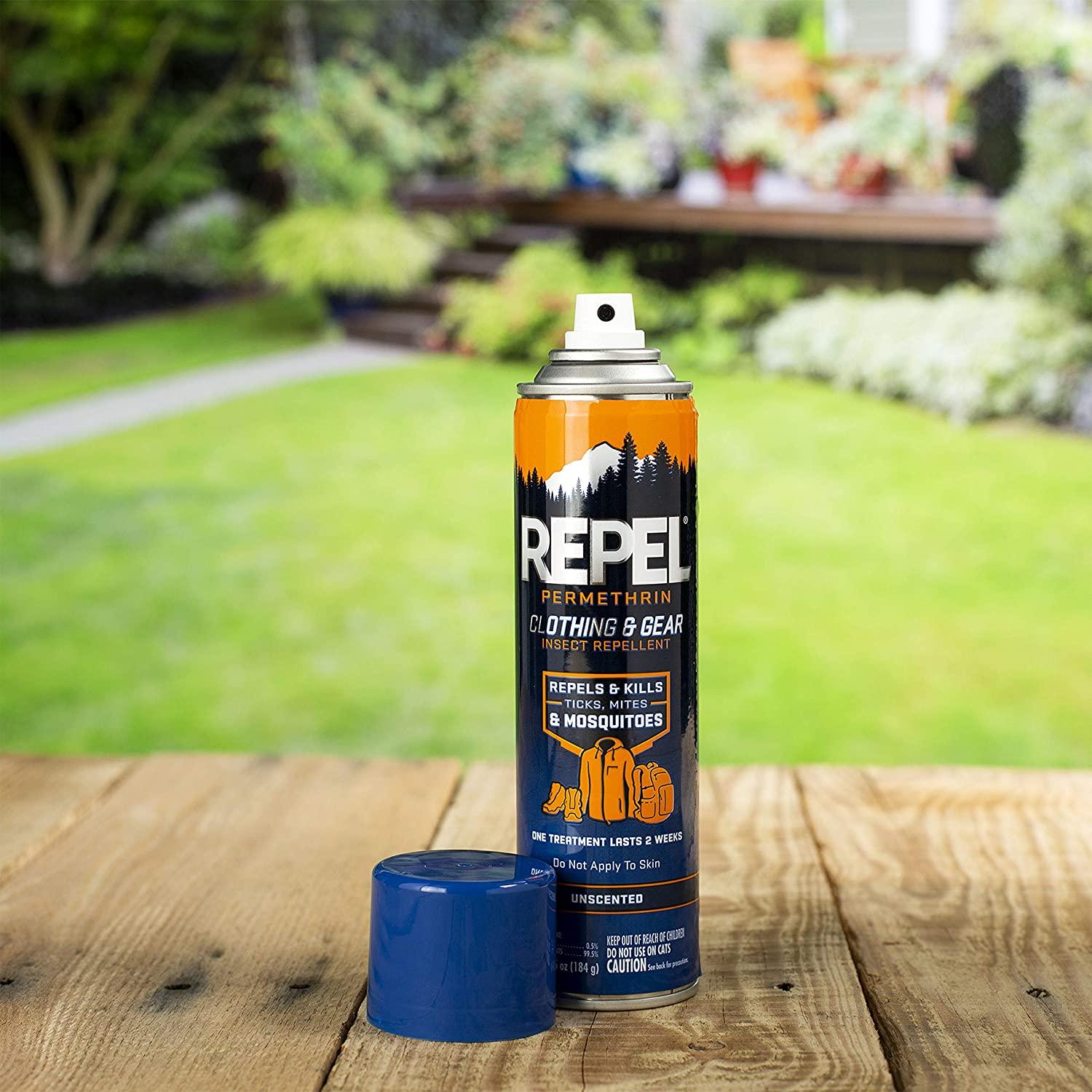 Repel Permethrin Clothing & Gear Insect Repellent, Use on Outdoor Gear