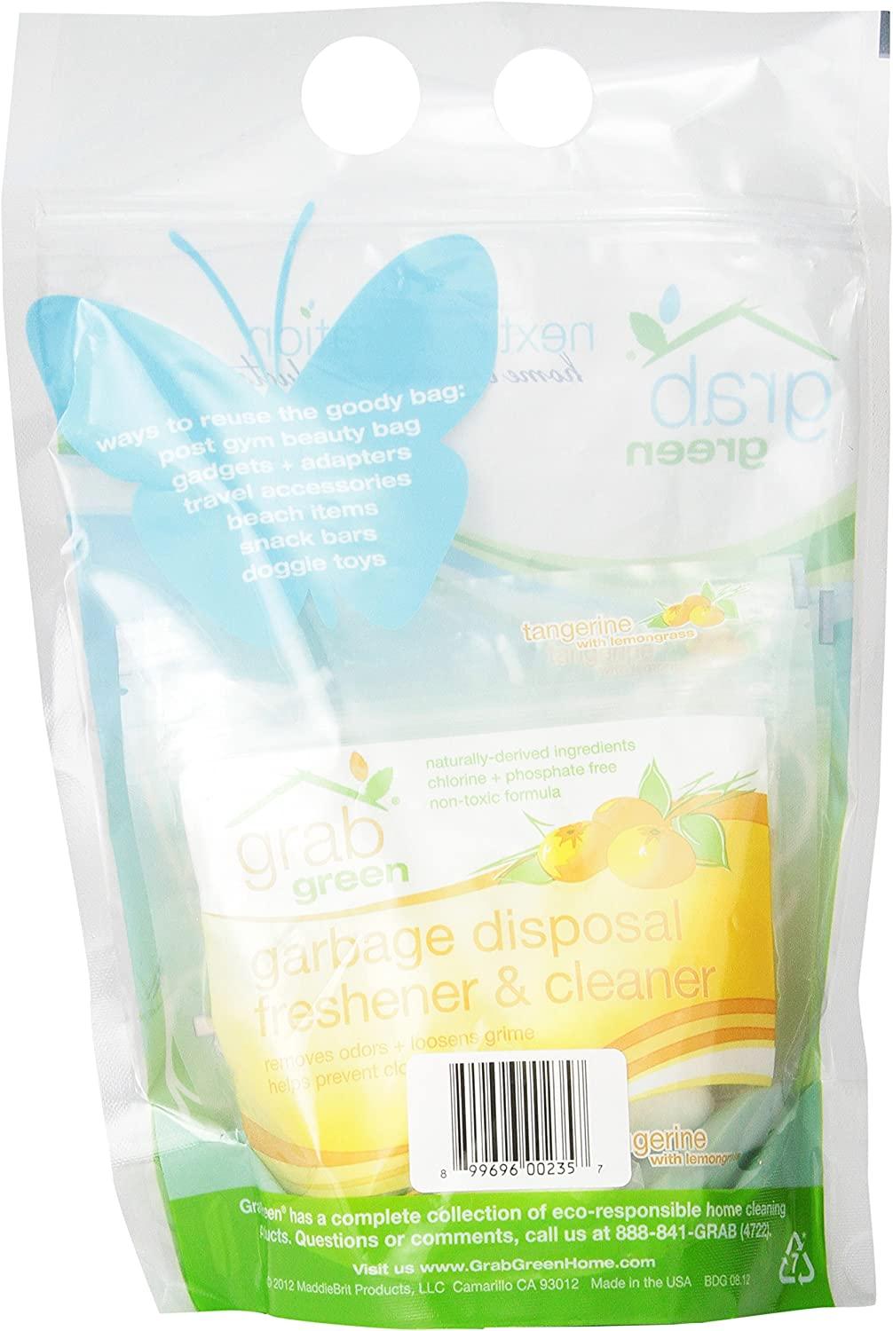 Grab Green Natural Garbage Disposal Cleaner Deodorizer & Freshener Pods