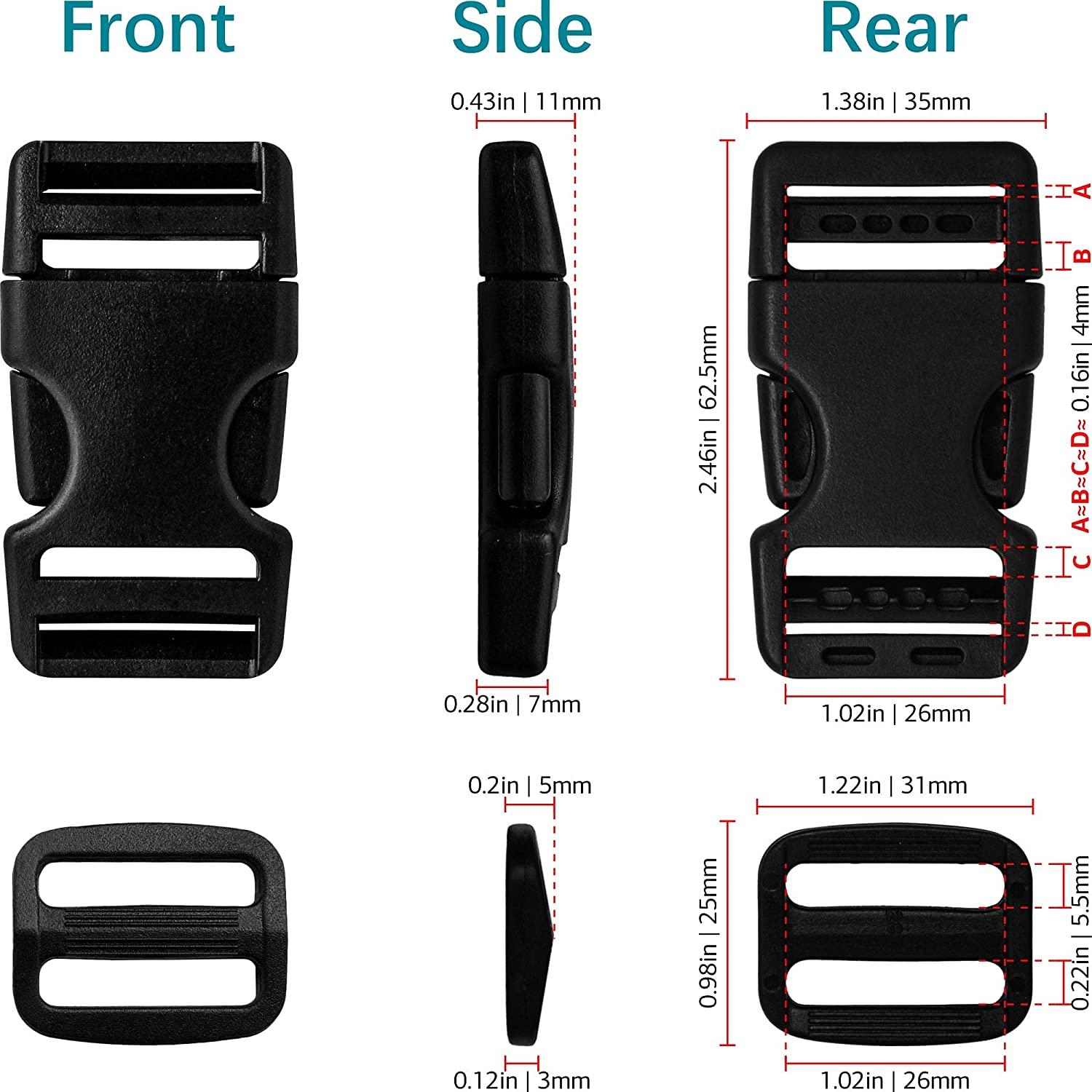 Gear Aid Replacement Dual Adjust Buckle Kits