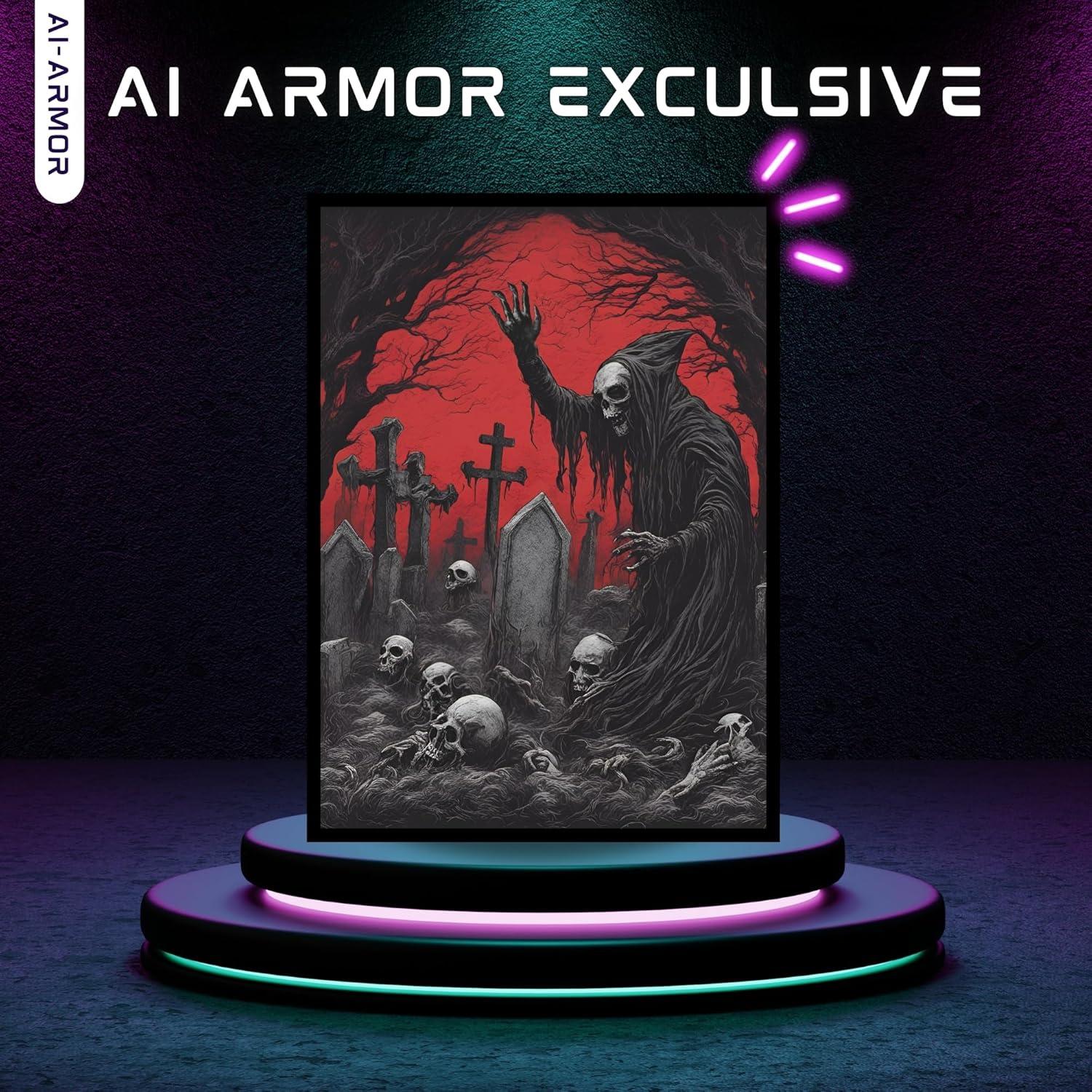 MTG (Red/Black Necromancer) - 100ct Matte TCG Art Card Sleeves by Ai Armor  | Buy Now with Express International Delivery | GoSupps.com