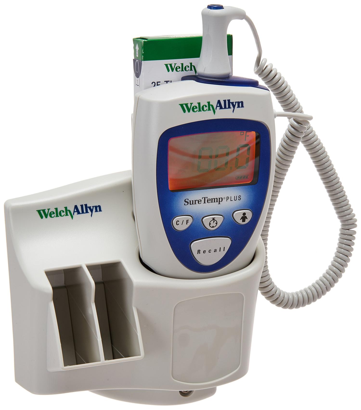 Welch Allyn 01692200 SureTemp Plus 692 Electronic Thermometer Wall