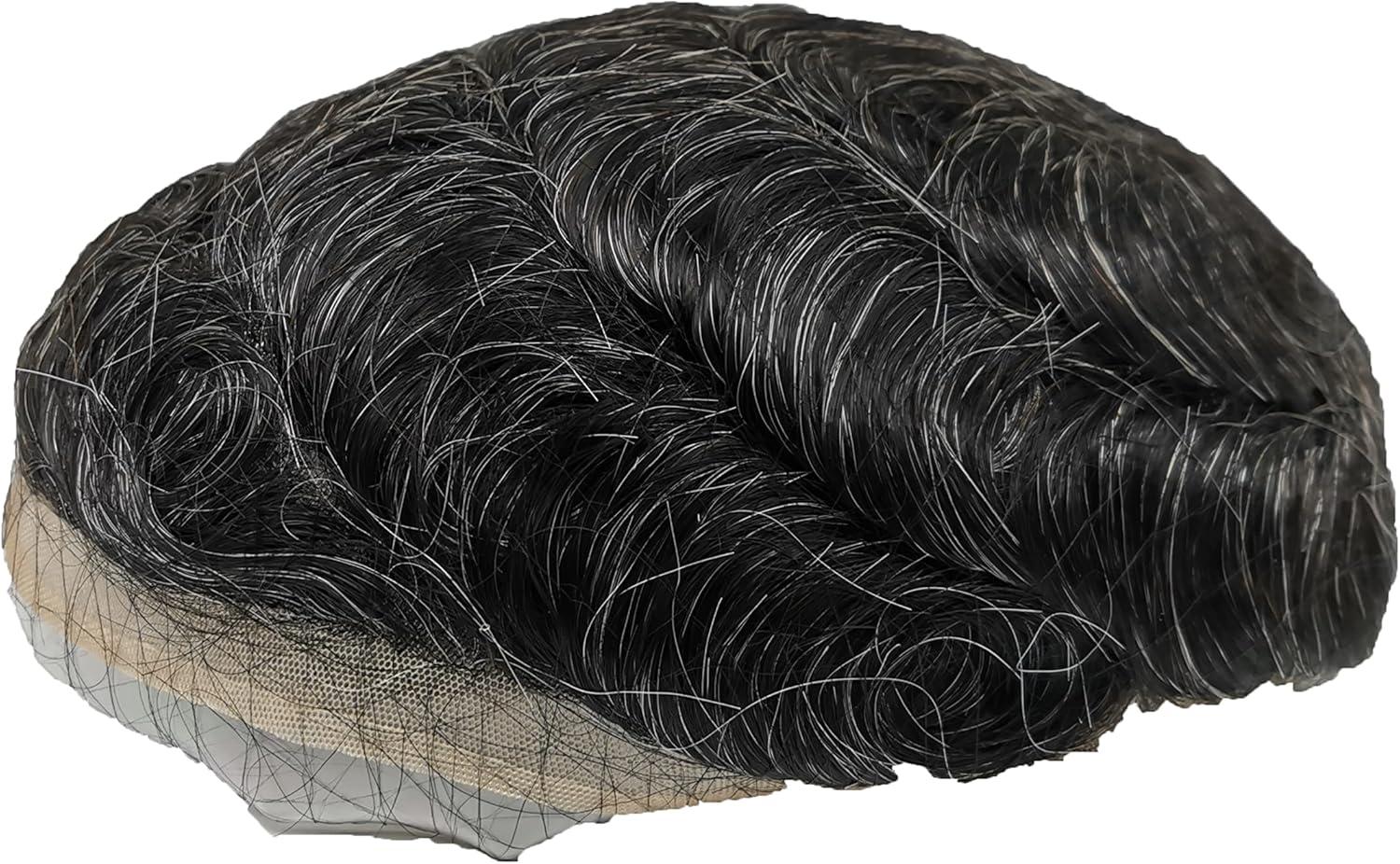 YANAHAIR Toupee for Men Real Human Hair Replacement System