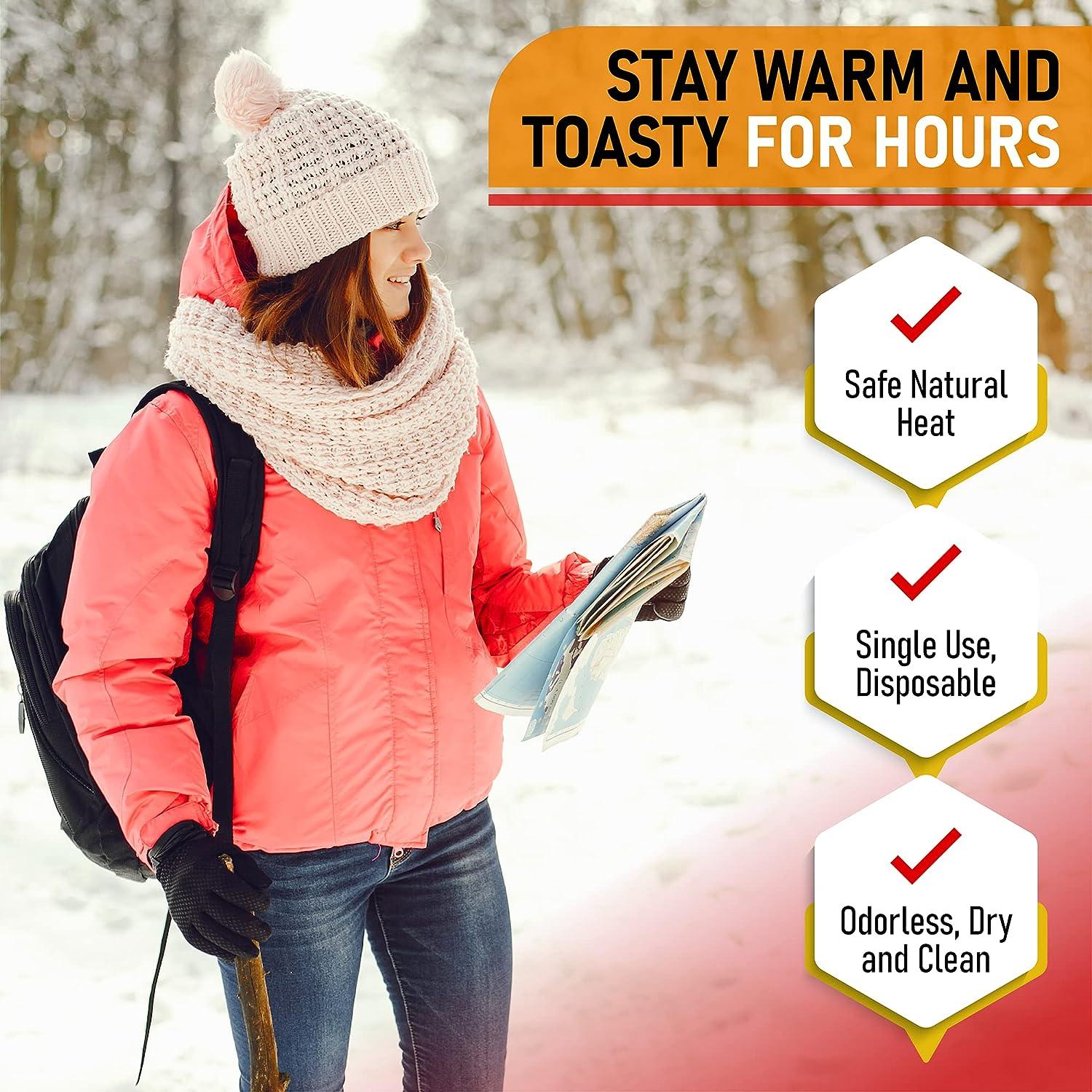 Hand Warmers Up to 11 Hours of Heat, Super Long Lasting Easy, All