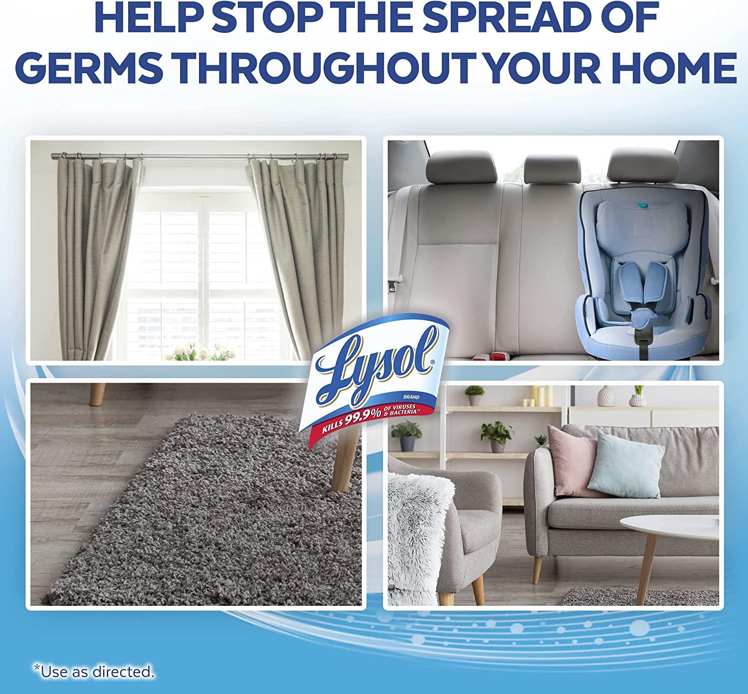 Lysol Fabric Disinfectant Spray, Sanitizing and Antibacterial Spray