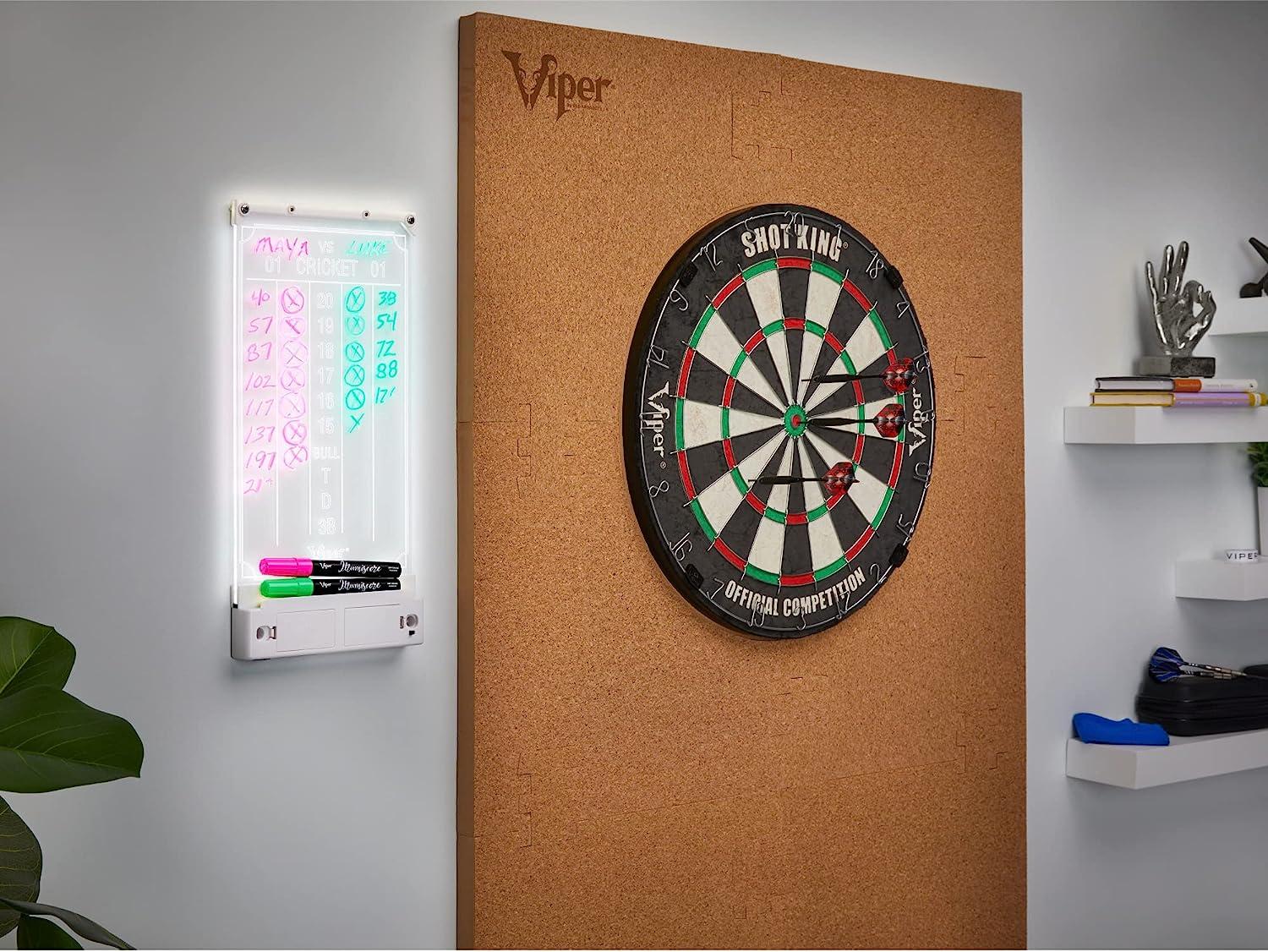 Viper Illumiscore SeeThrough Illuminated BackLit Dry Erase Dart