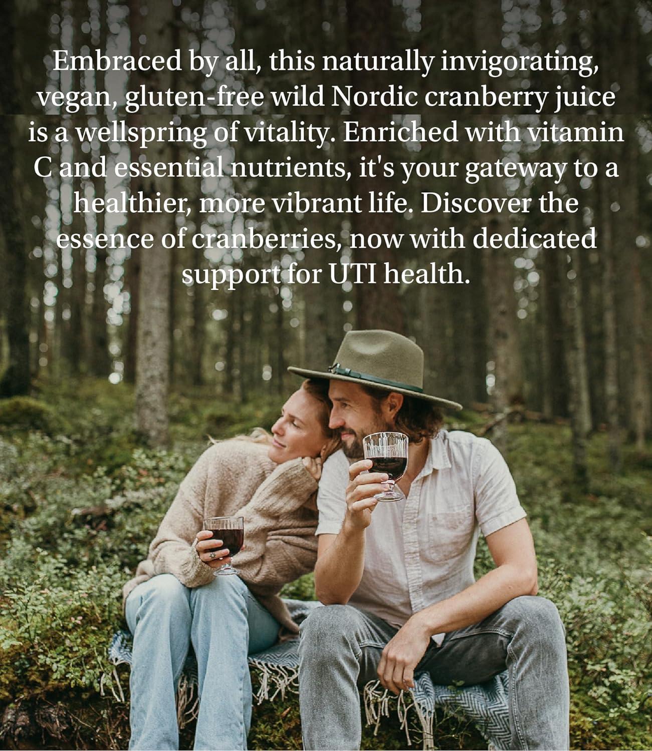 LOOV Wild Cranberry Juice Organic 500 ml 100 from Directly Pressed