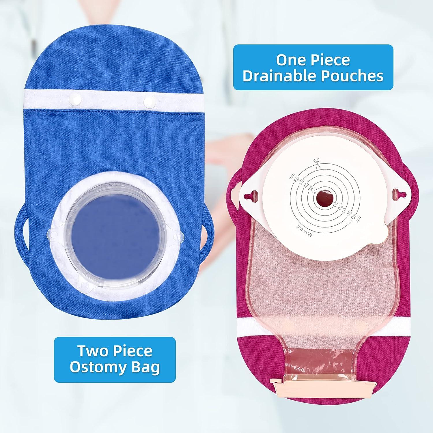 Fewener Ostomy Bag Covers Kit - 3Pcs Colostomy Bag Covers for Women with  Adjustable Belt, Odor Reducing Ostomy Pouch Covers, 3.5inch Round Opening Colostomy  Bag Covers for Men, Ileostomy, Washable