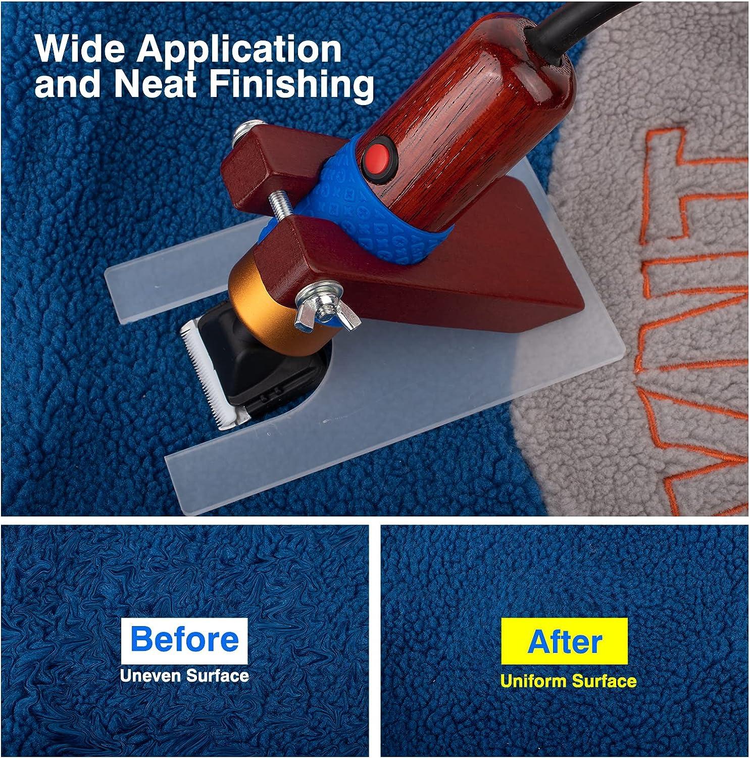 Rug Tufting Carver Clippers Carpet Trimmer with Shearing Guide Low