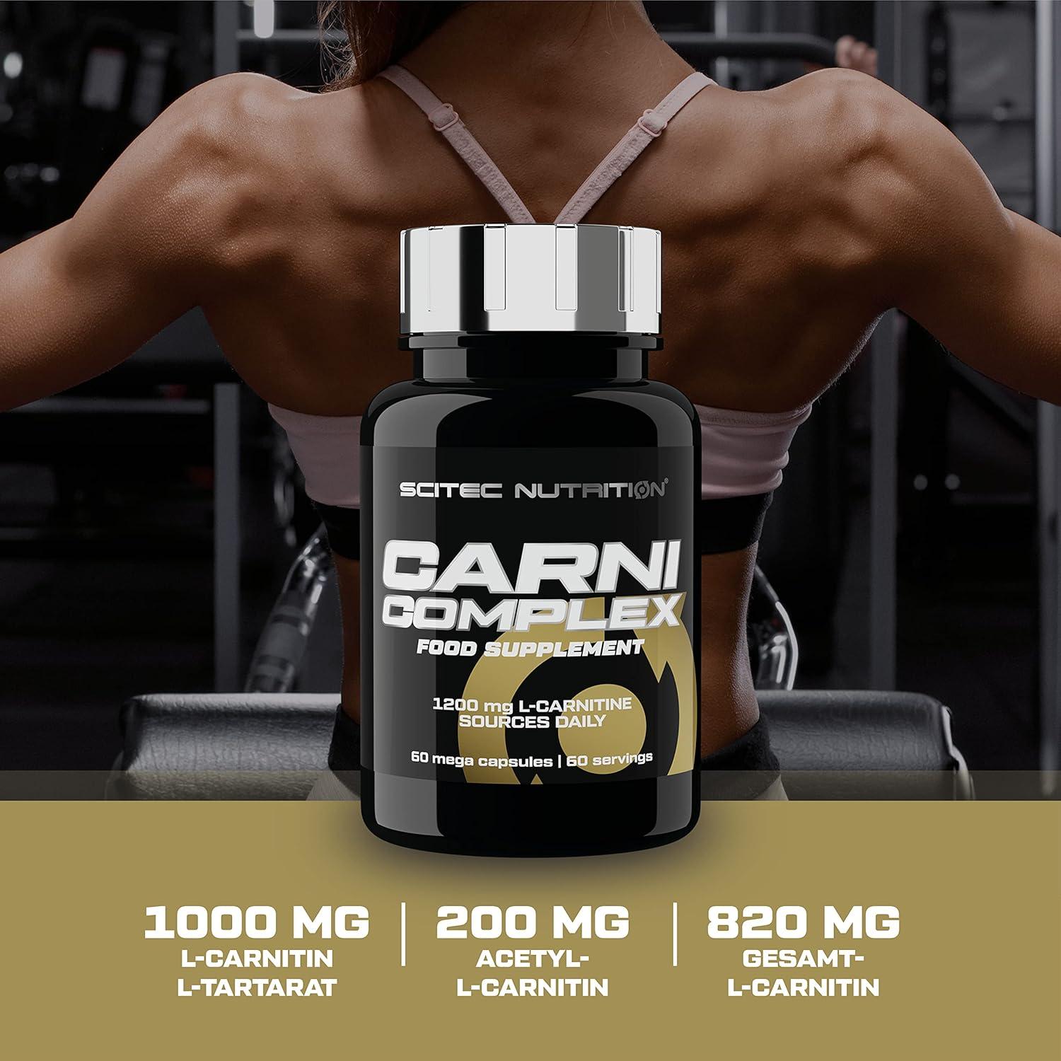 scitec nutrition l carnitine Scitec Nutrition Carni Complex - Advanced Amino Acid Formula for Optimal  Fat Metabolism with L-Carnitine - 60 Capsules - International Shipping  Available | Buy Now with Express International Delivery