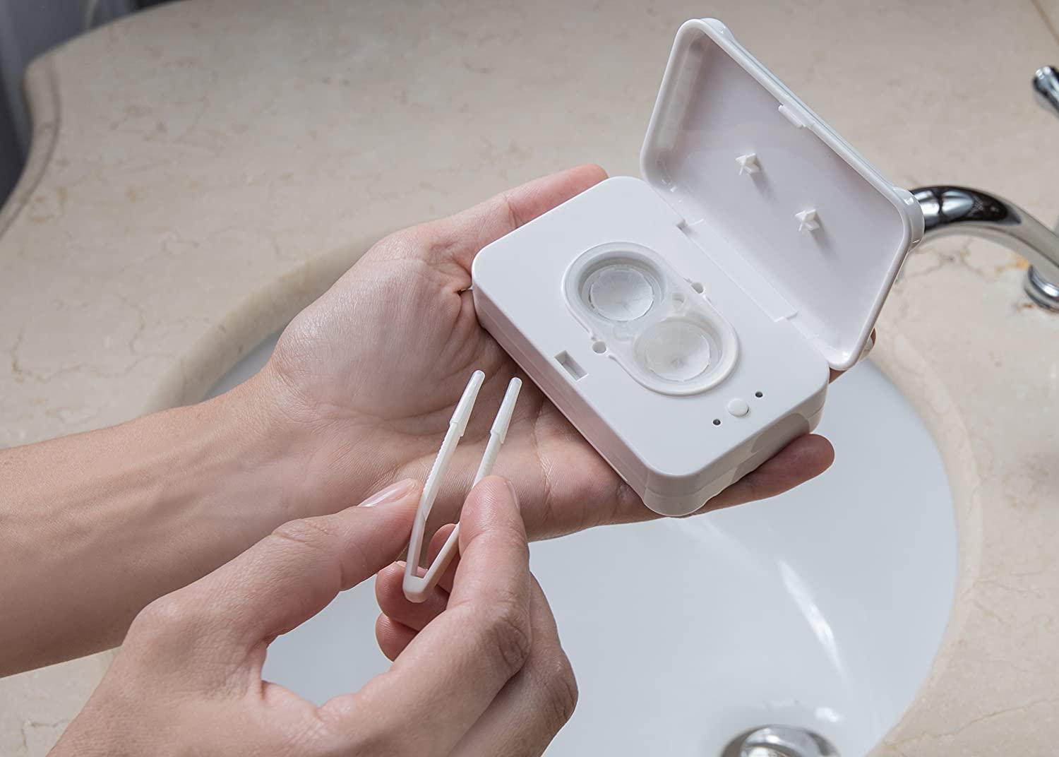 VueSonic Patented Contact Lens Cleaning System for Soft and Hybrid Lens