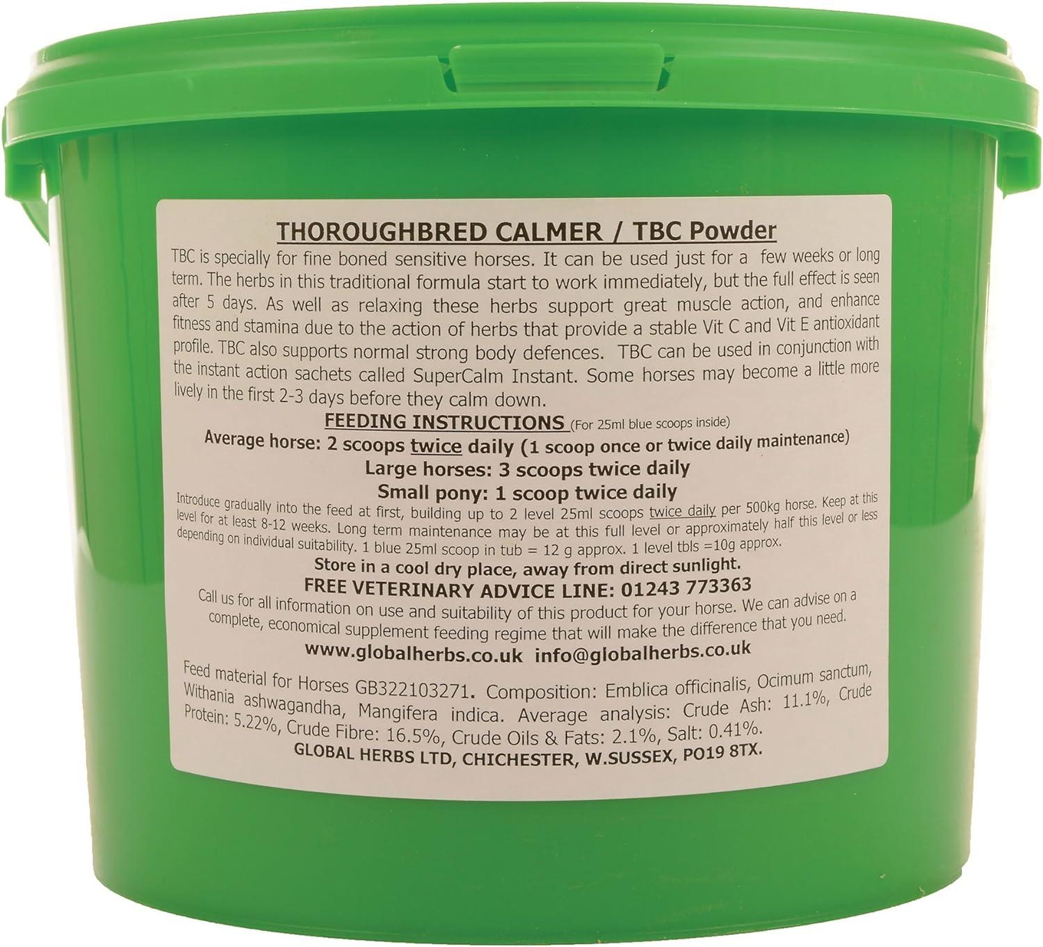 Global Herbs Thoroughbred Calmer 1 kg