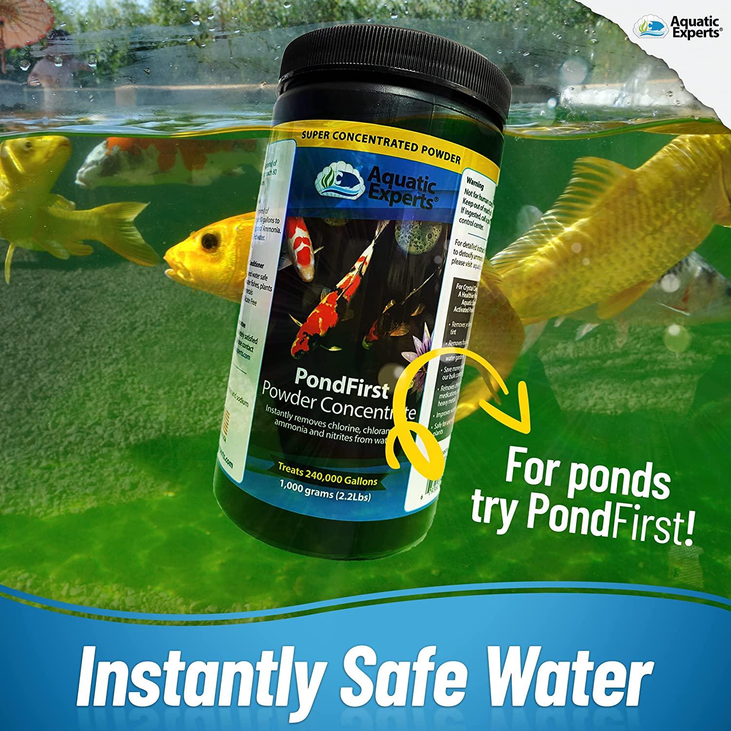 TankFirst Complete Aquarium Water Conditioner Fish Water Conditioner Instantly Removes