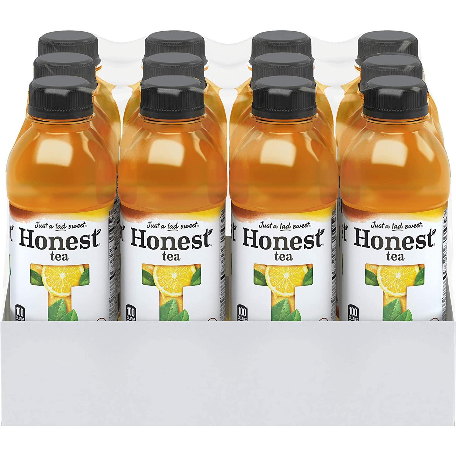 Honest Tea Organic Fair Trade Half Tea & Half Lemonade Gluten Free, 16.