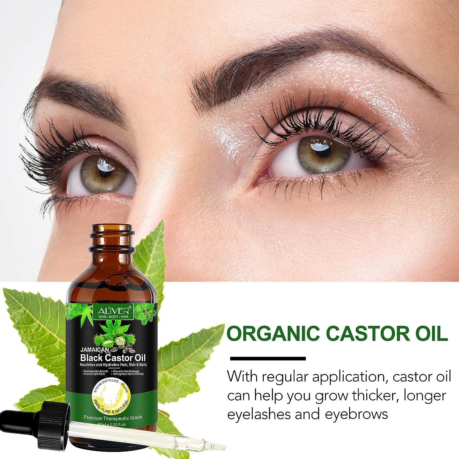 Serene Castor Oil For Eyebrow Growth Capture Nature