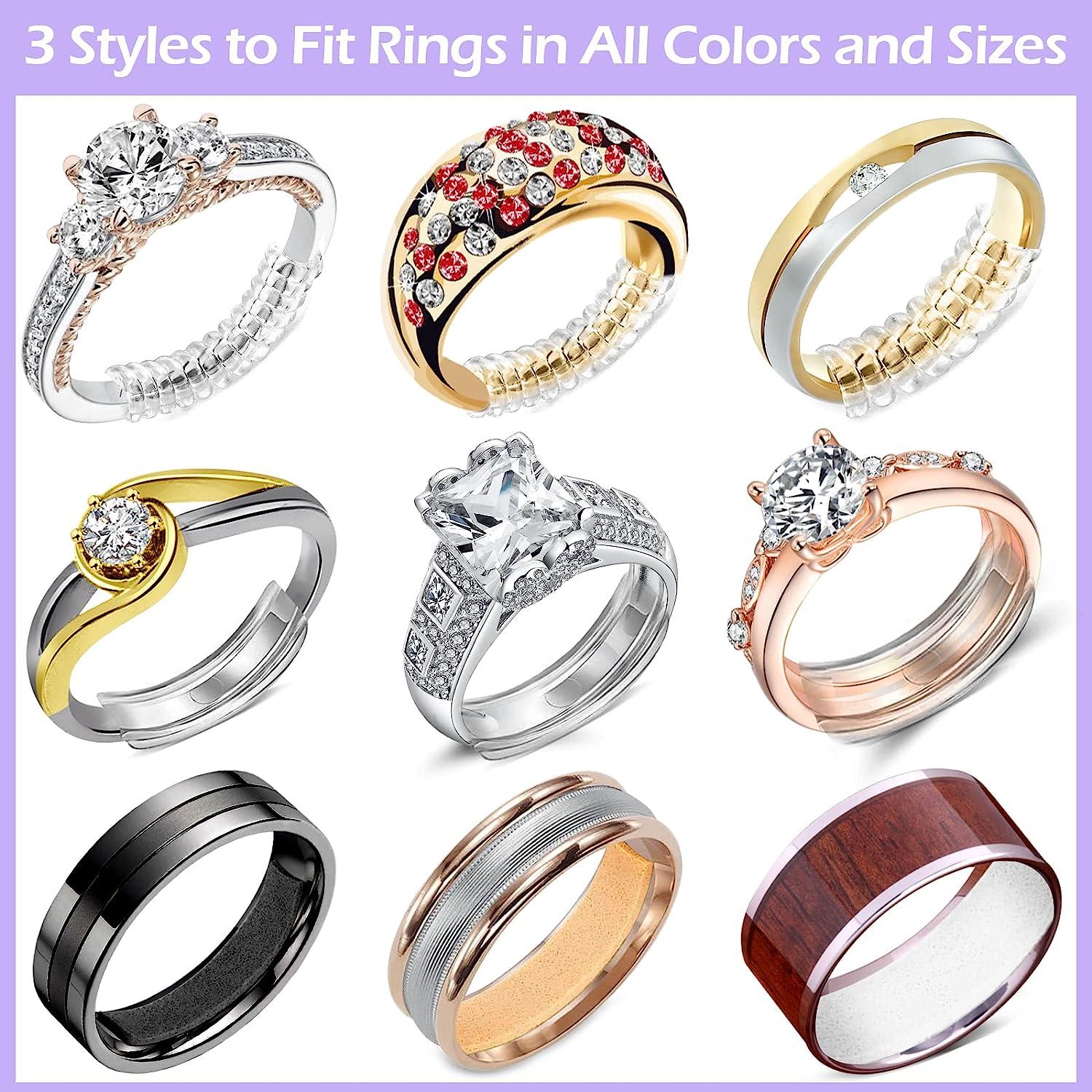 Too Big Spacer Ring Rubber Size Adjuster For Loose Rings Invisible