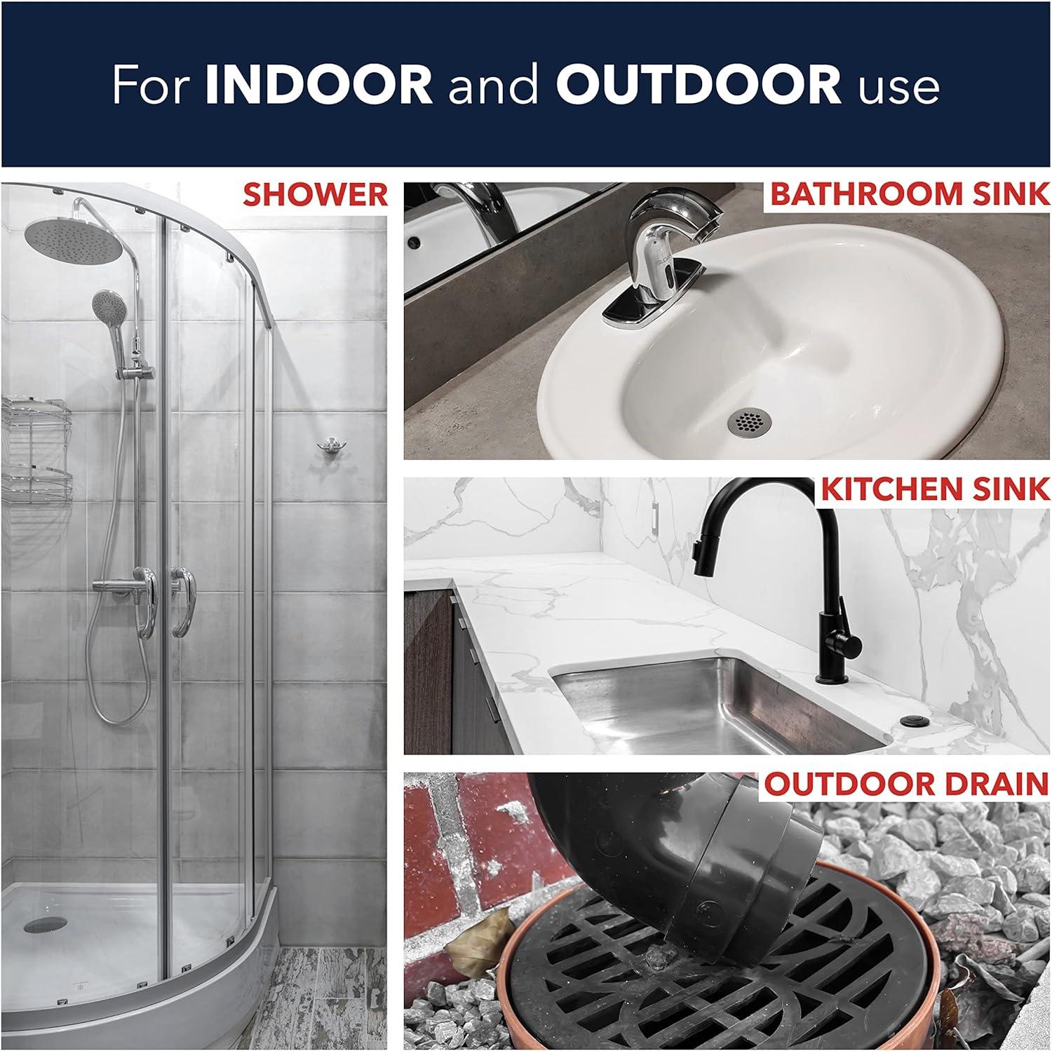 Happy Drain Sink and Drain Unblocker 750 ml Kitchen Bathroom Sink and