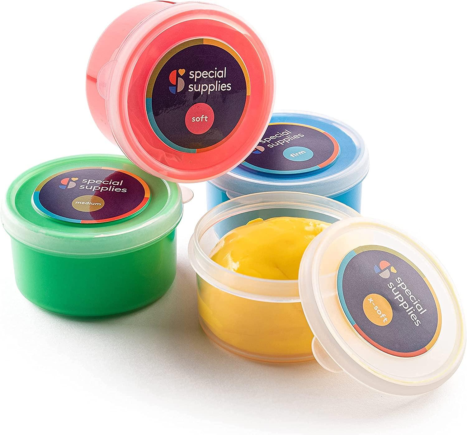 Special Supplies Therapy Putty Kit for Kids and Adults Set of 4