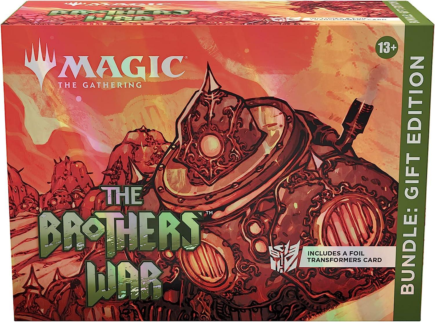 Magic The Gathering The Brothers War Gift Bundle | Foil Transformers Card + Booster Packs & Accessories | Buy Now with Express International Delivery | GoSupps.com Magic The Gathering The Brothers War Gift Bundle | Foil Transformers Card + Booster Packs & Accessories | Buy Now with Express International Delivery | GoSupps.com
