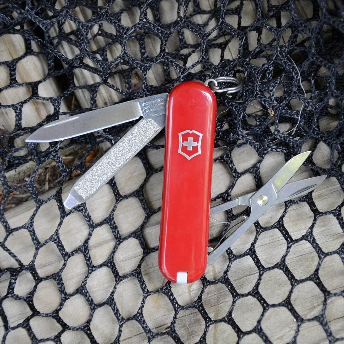 Victorinox Classic SD Red 7-Function Pocket Knife - Compact
