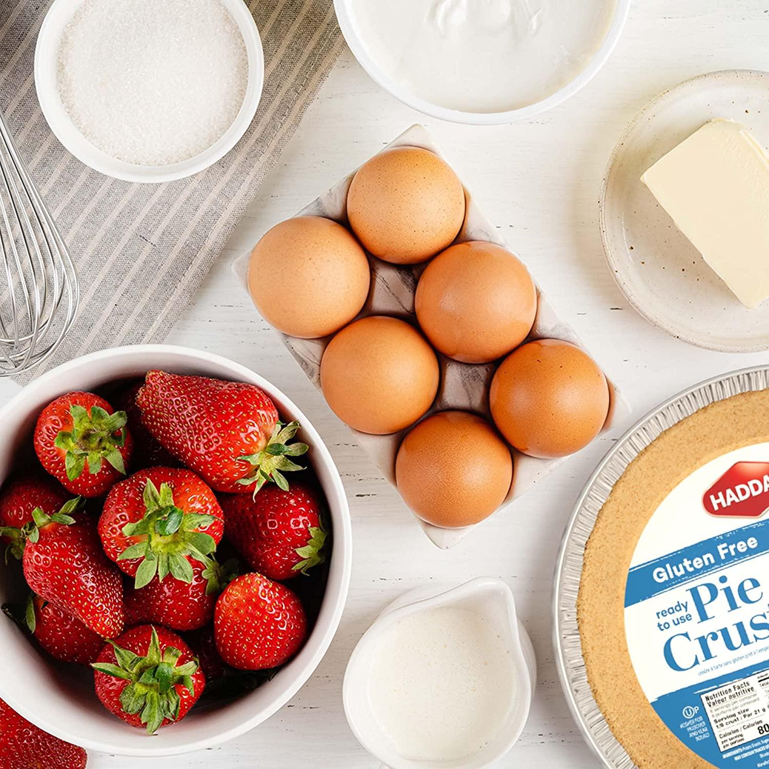 Haddar Gluten Free Graham Cracker Pie Crust 6oz Six Inch, No Bake