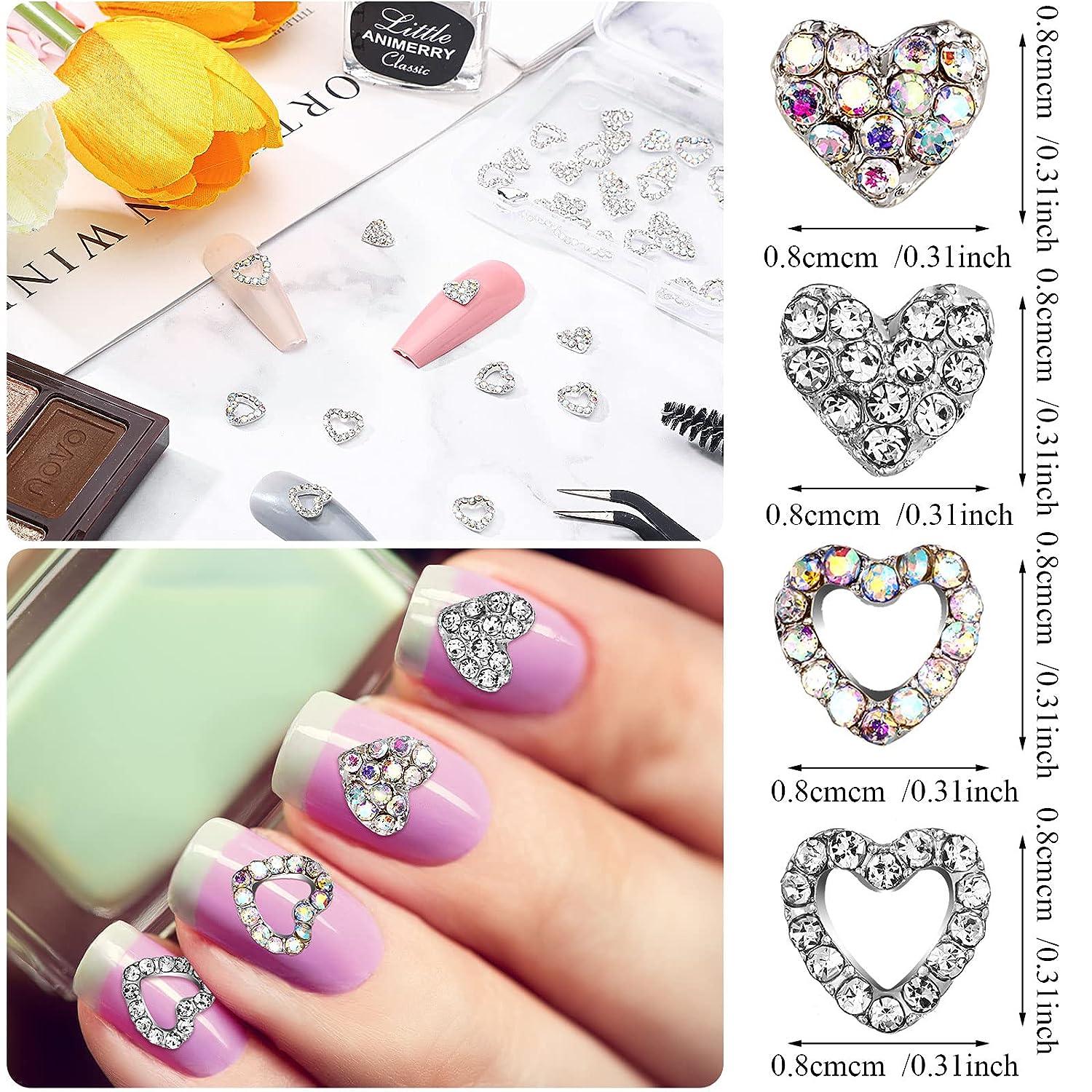 Manicure Decorations Nail Gems Nail diamonds Crystal Charms Alloy