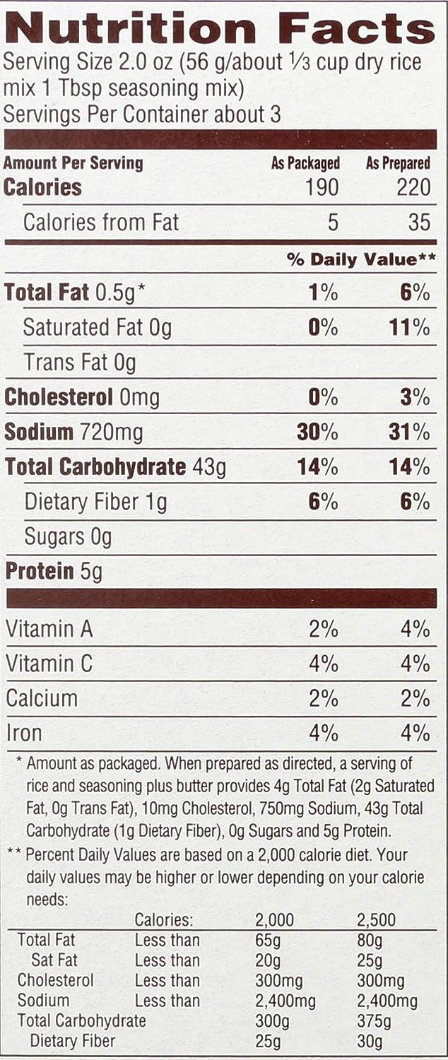 Long Grain & Wild Rice Mix - Original 6 oz Box | Premium Blend | Buy ...