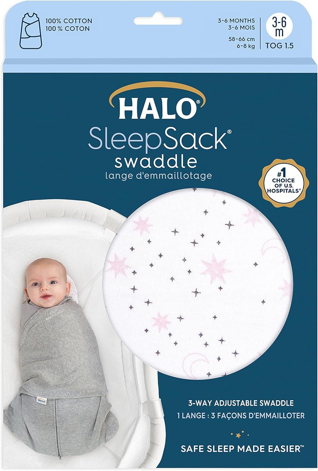 HALO Baby Sleeping Bag Swaddle TOG Sleepsack 100% Cotton
