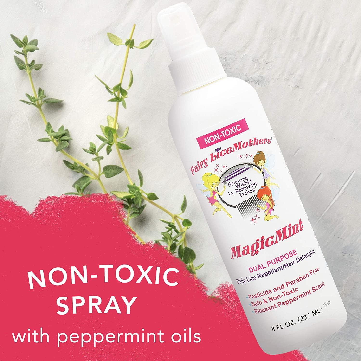 Fairy LiceMothers MagicMint Lice Repellent for Head Lice Treatment (8