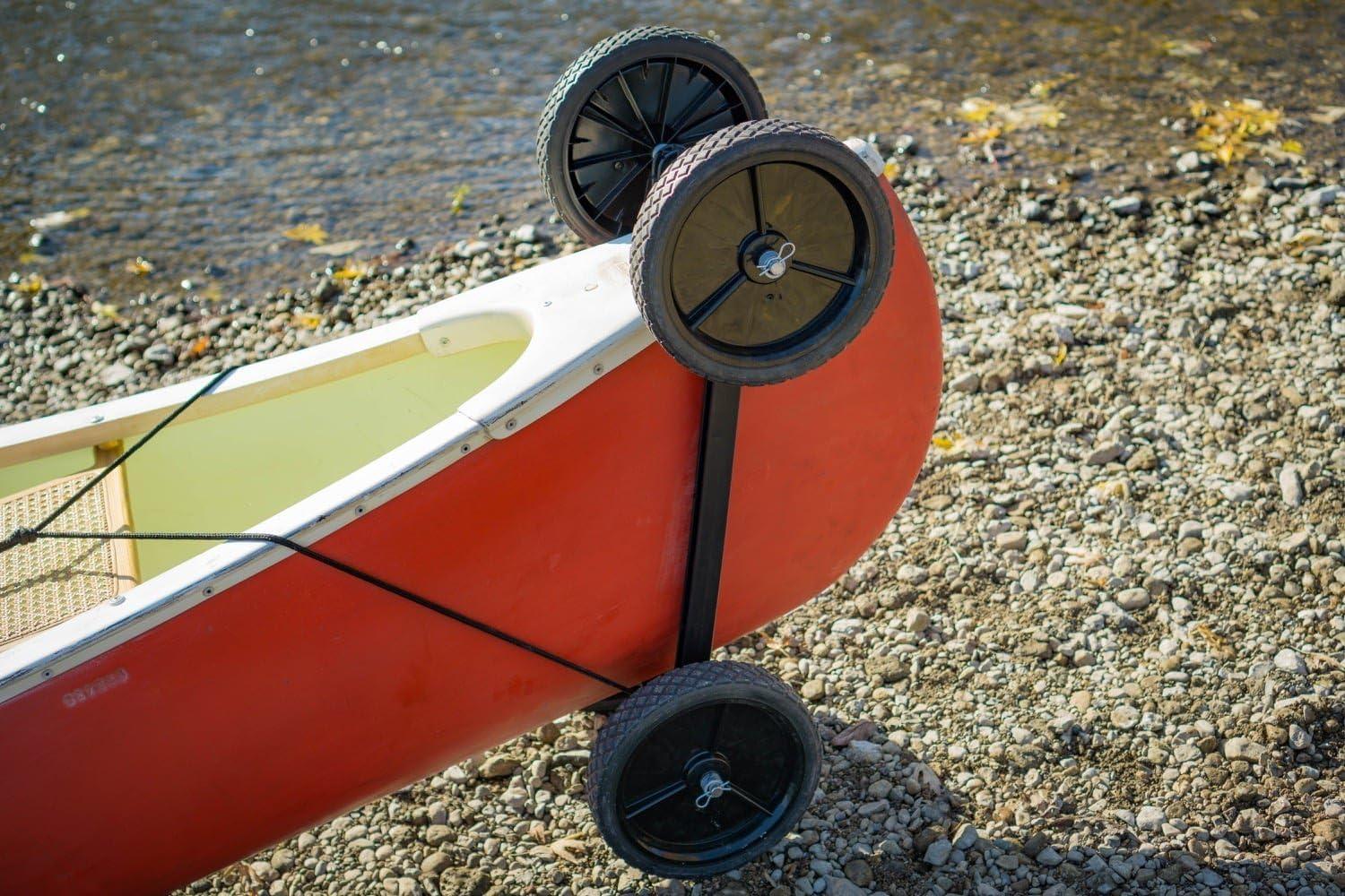 Canoe Cart 4 Wheel Dolly to Transport Canoe with Four Wheels