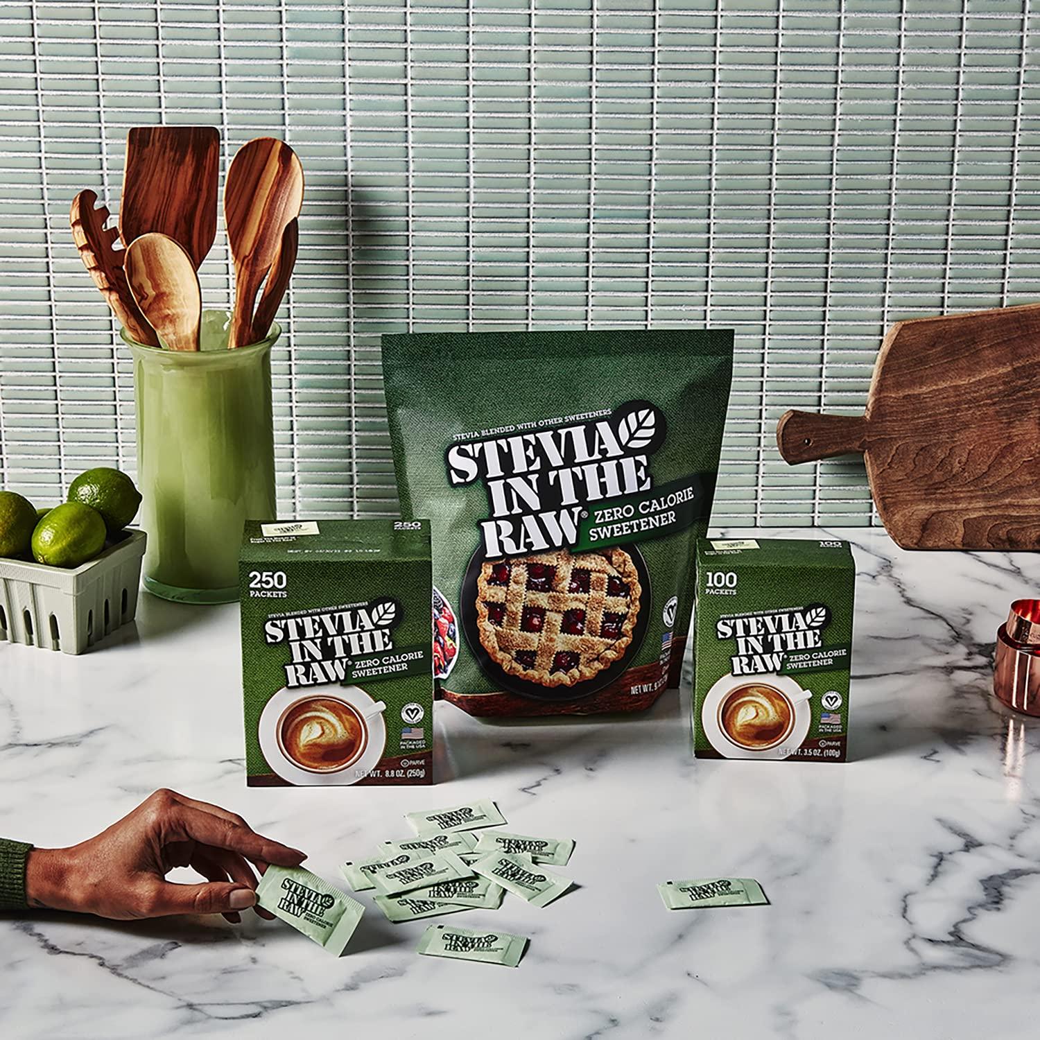 Stevia In The Raw, Plant Based Zero Calorie Sweetener, Sugar Substitute