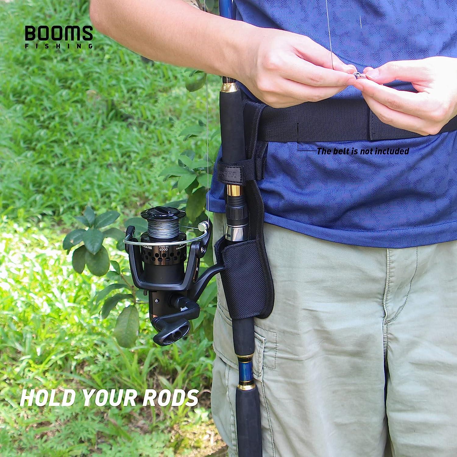 Booms Fishing P04 Rod Holder Nylon Sheath for Fishing Belts