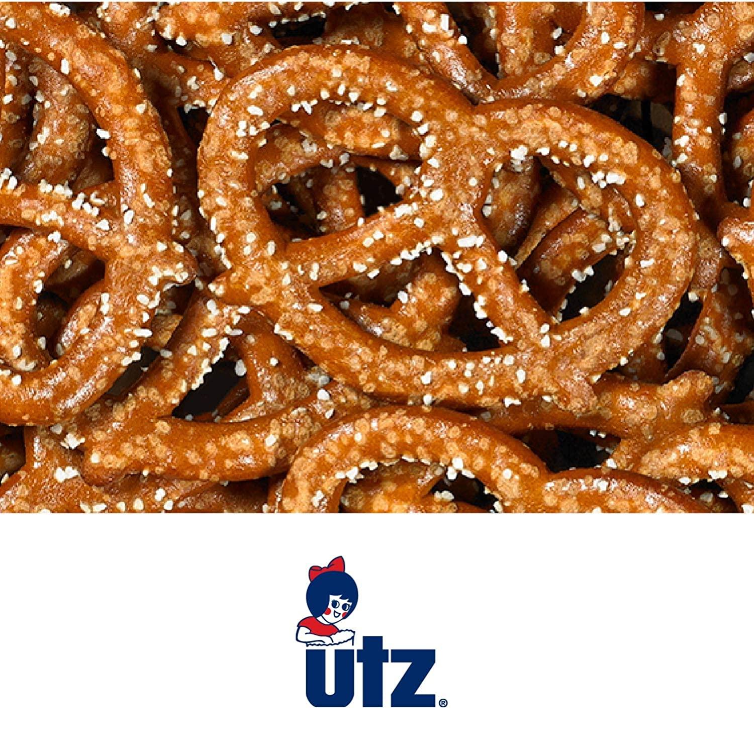 Utz Sourdough Specials Pretzels, Original, 63 oz. Barrel, Classic