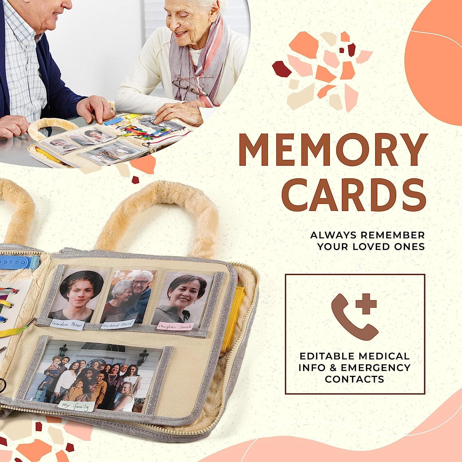 Fidget Blanket Dementia Products for Elderly - Activity Blanket