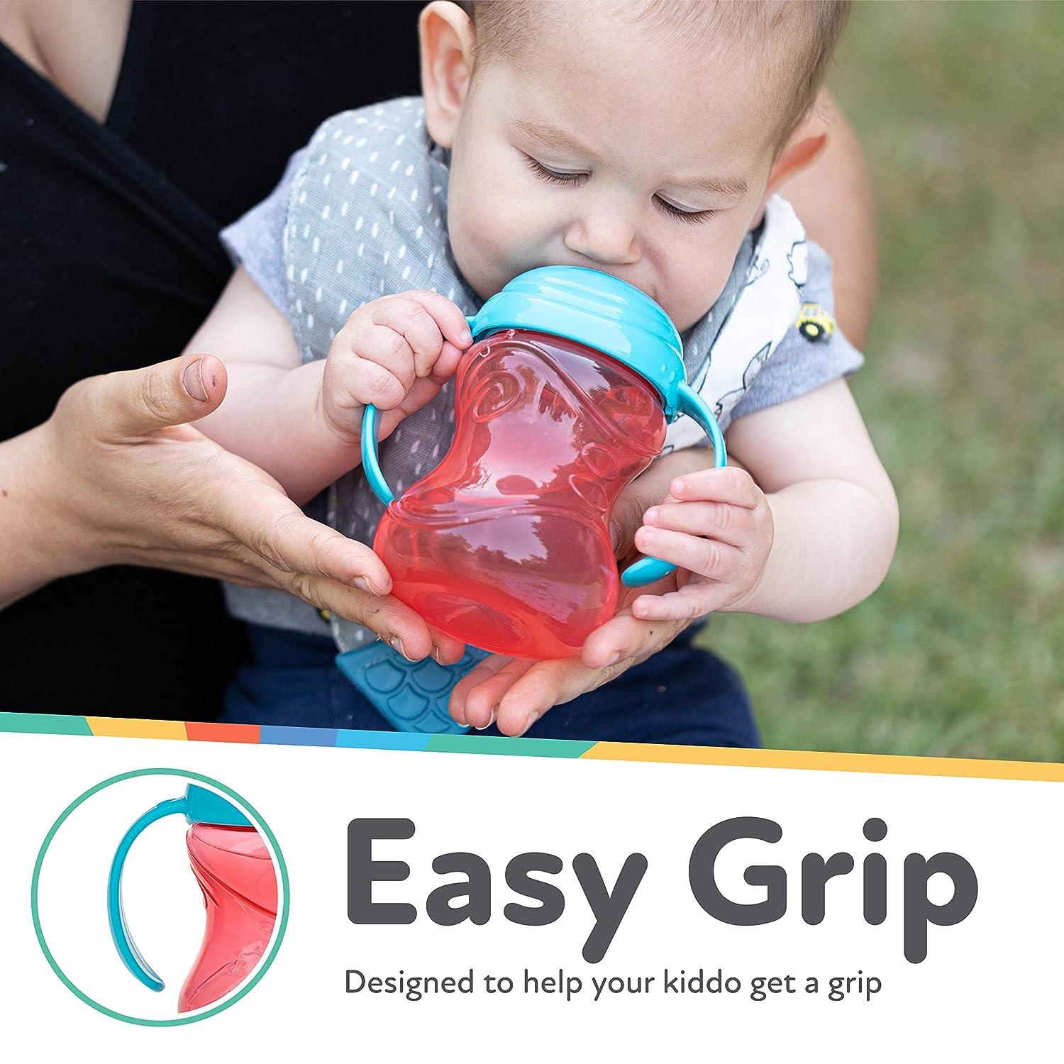 Clik-It Soft Spout Easy Grip Sippy Cup (3 Pack)