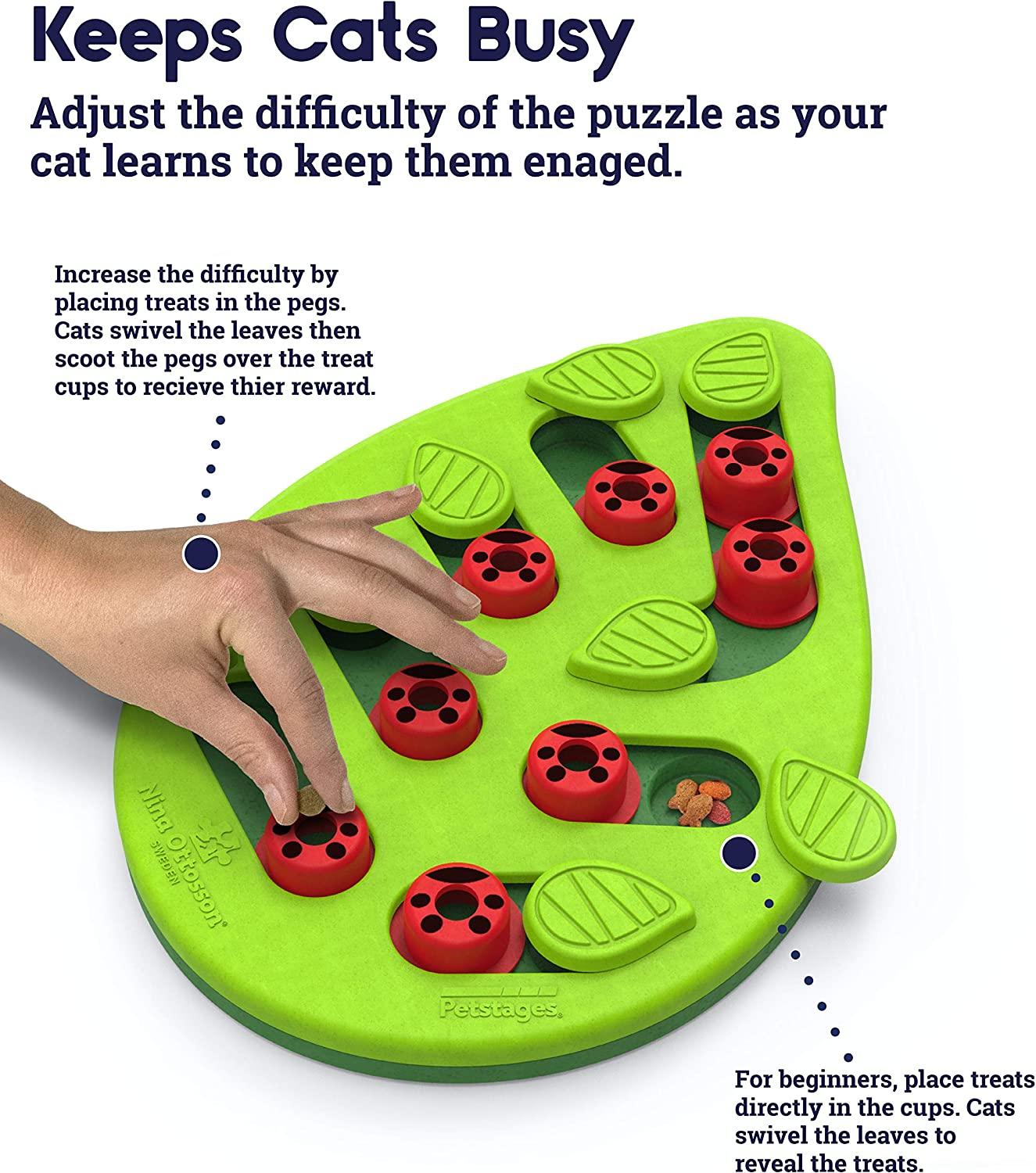 Petstages Interactive Cat Puzzles, Slow Feeders, and Treat