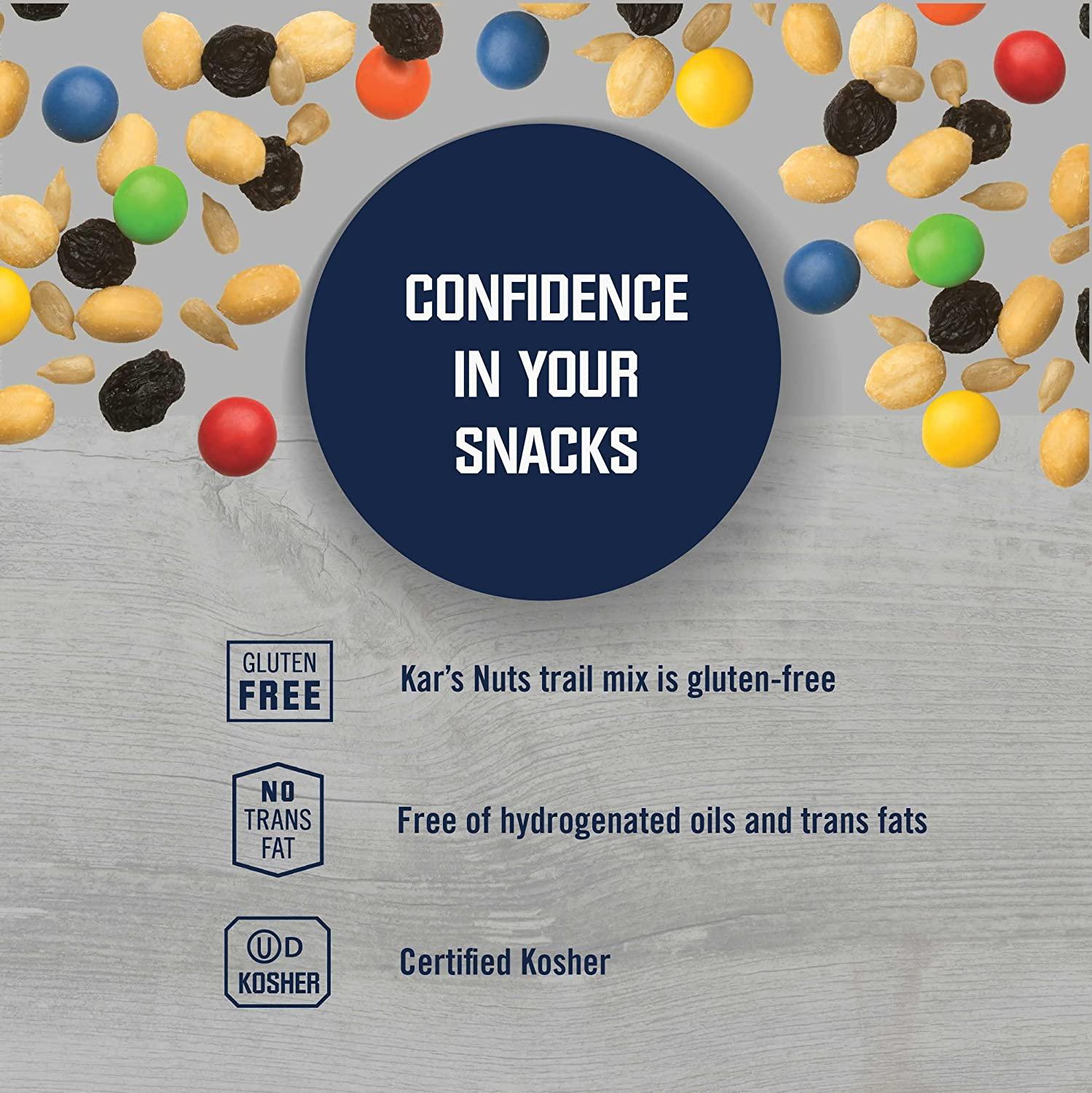 Kar's Nuts Trail Mix Variety Pack Sweet & Salty, Peanut Butter & Dark