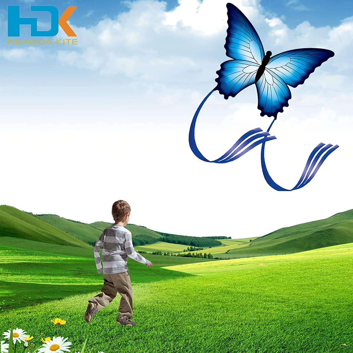 HENGDA KITE for Kids & Adults, So Beautiful Butterfly Kite for Outdoor