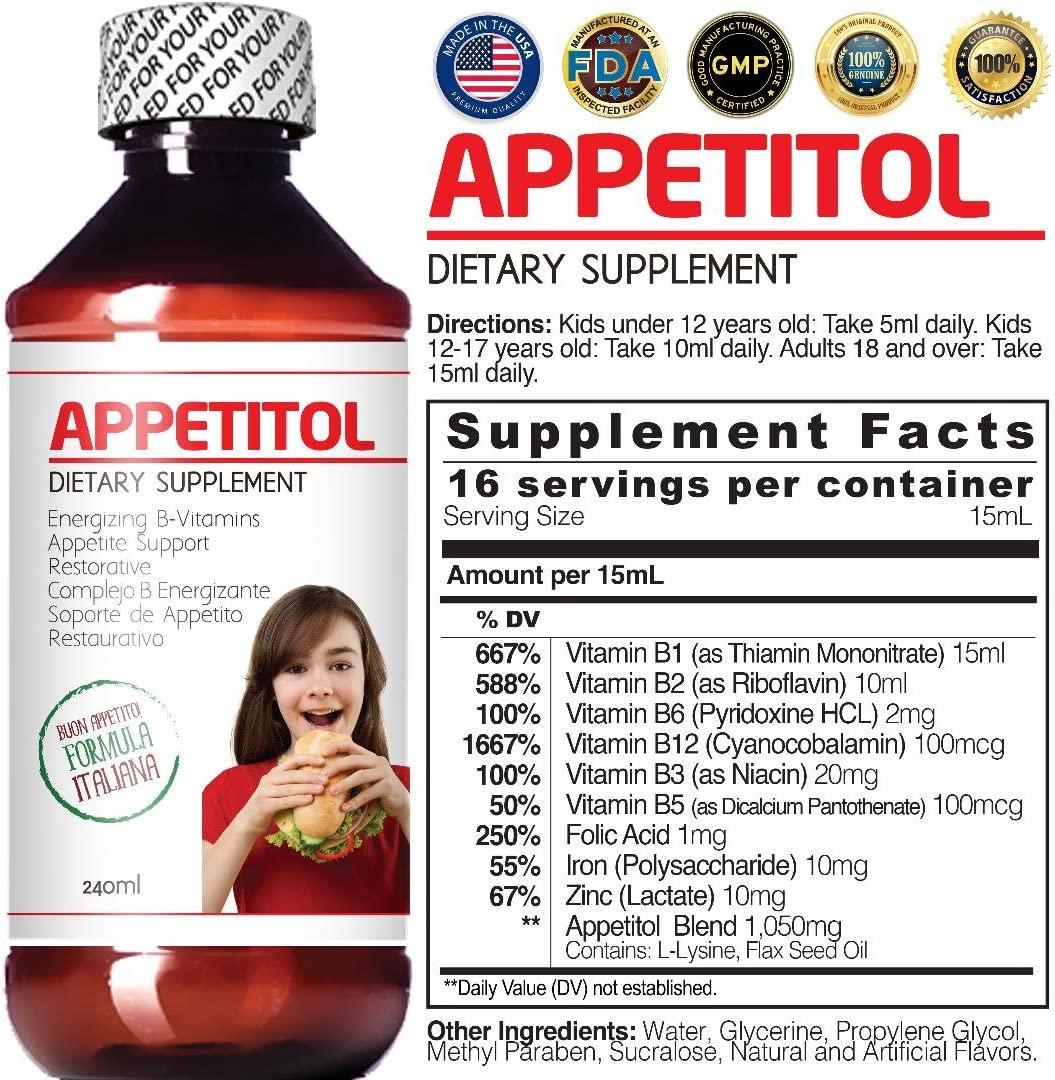 Appetitol AppetiteWeight Gain Natural Stimulant for Underweight