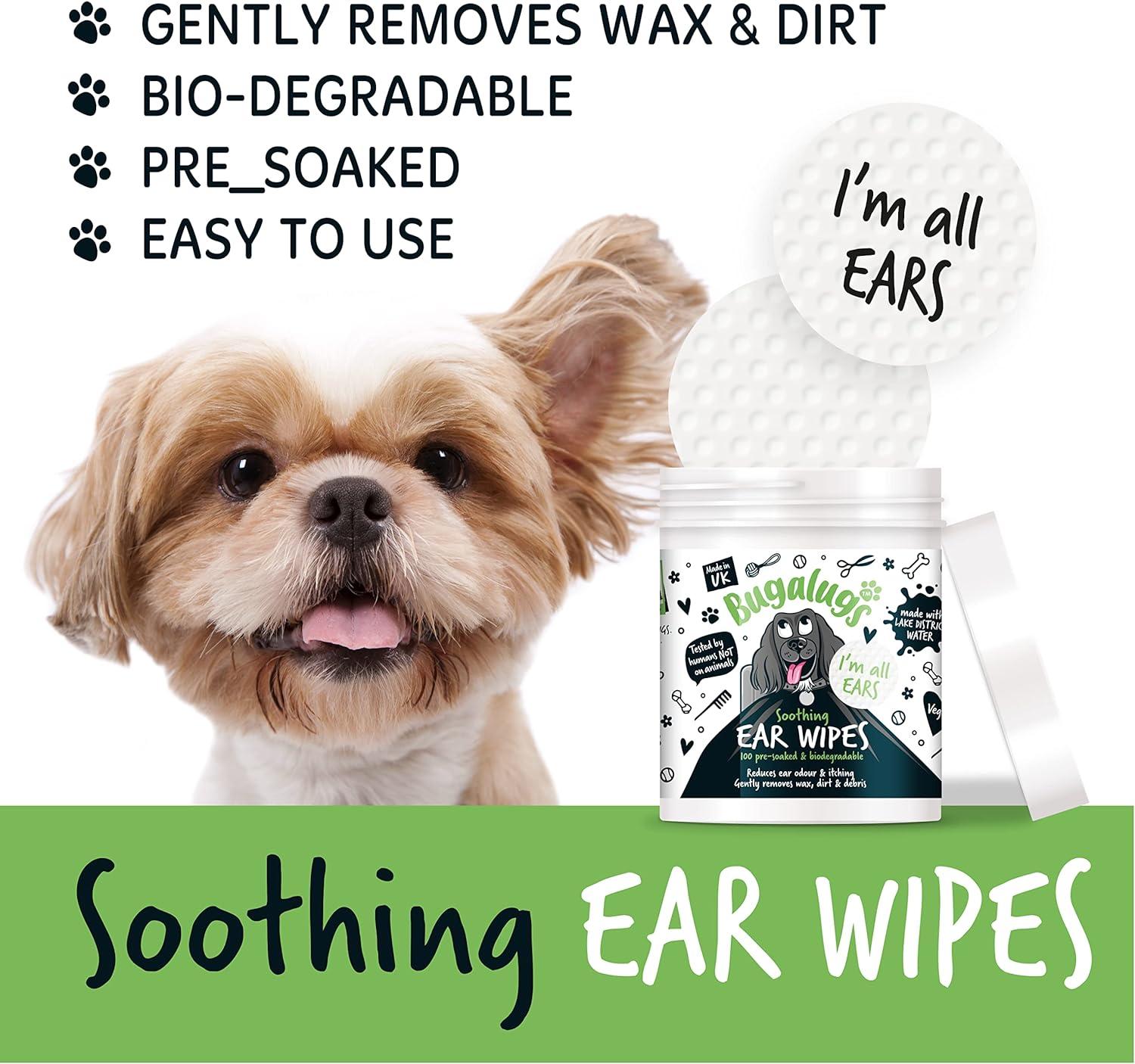 Bugalugs Best Wipes For Dog Tear Stains Bugalugs Best Eye Wipes
