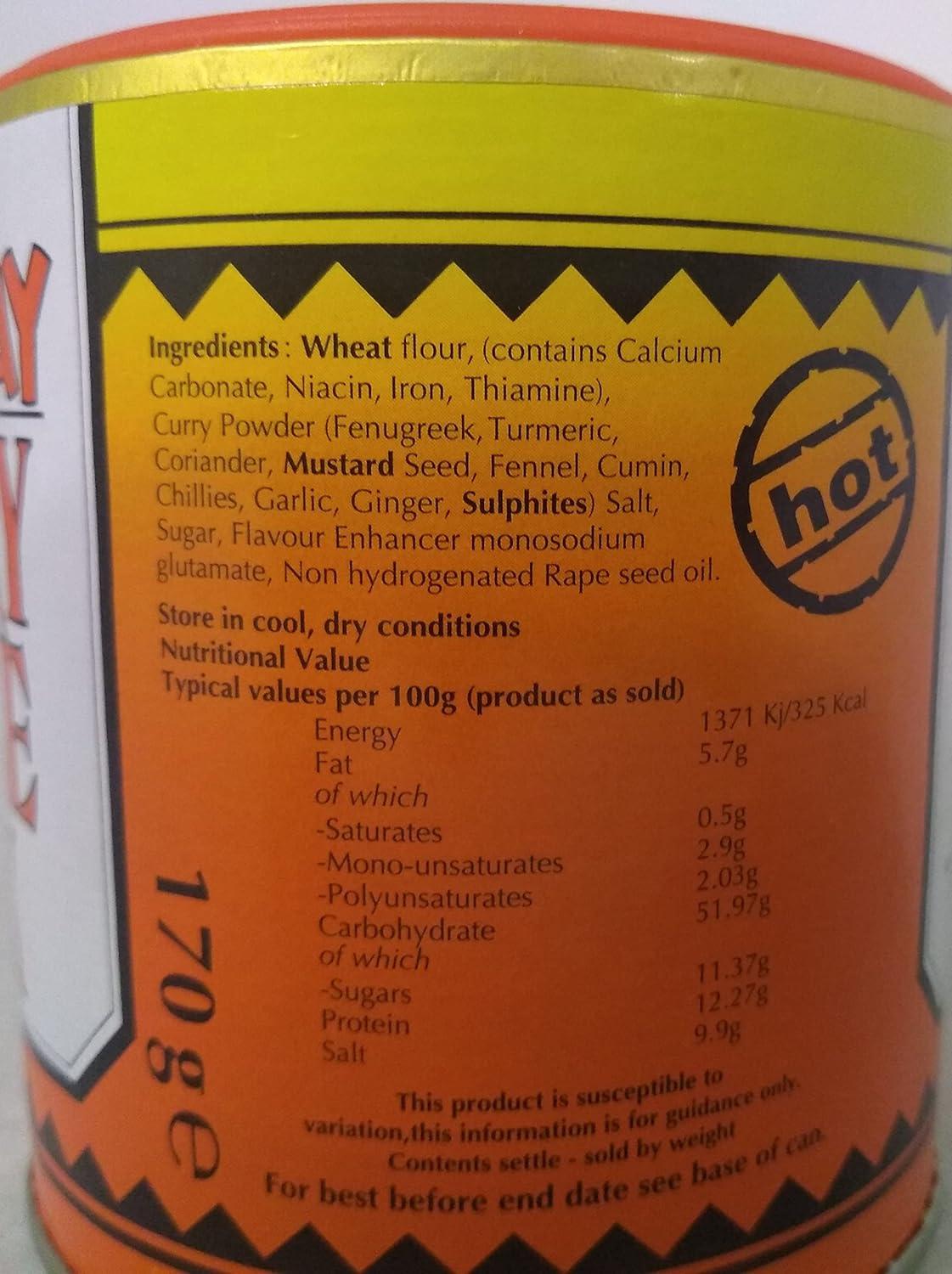 Maykway Curry Sauce Mix Hot 6 x 170g