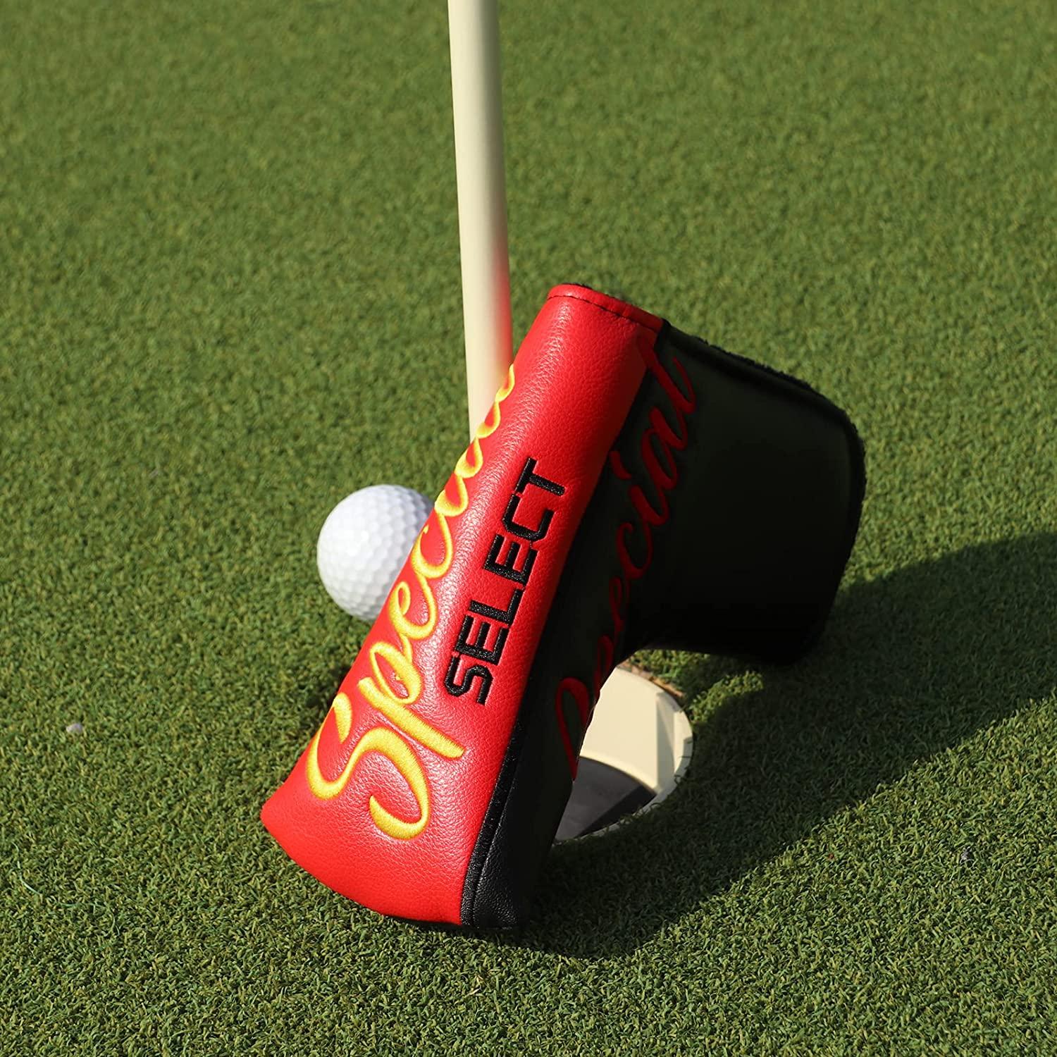 Craftsman Golf Housse de protection pour putter Scotty Cameron Taylormade Odyssey Blade Blanc