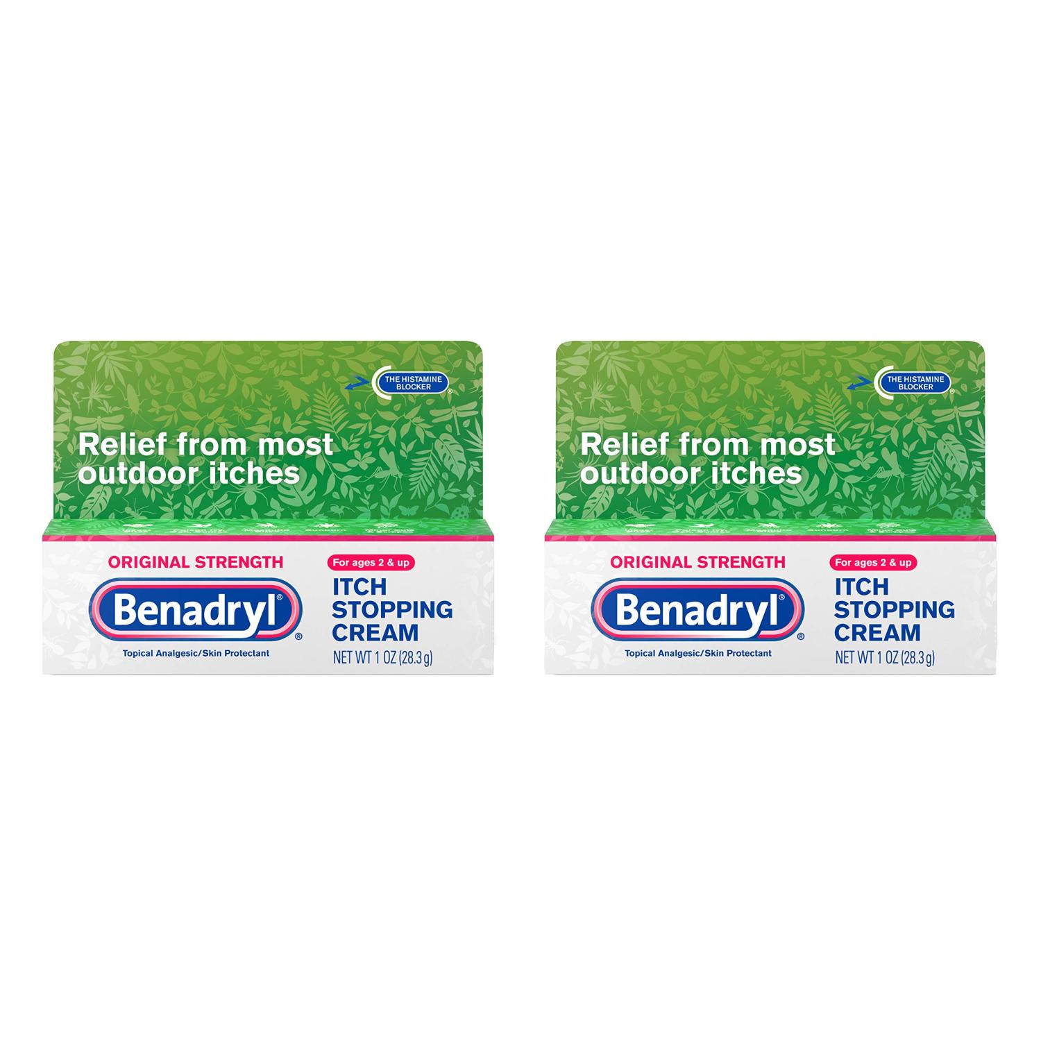 Benadryl Extra Strength Itch Stopping AntiItch Cream with Histamine