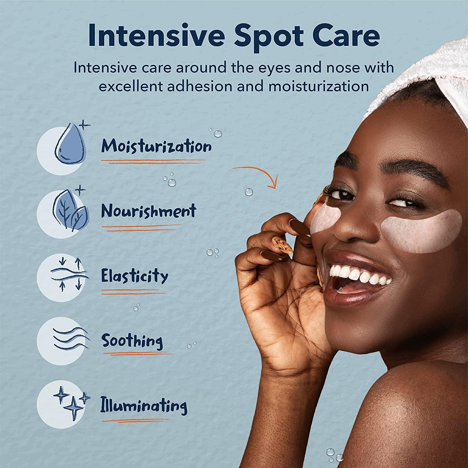 Purederm Collagen Under Eye Mask (60 Sheets) Under Eye Patches Dark