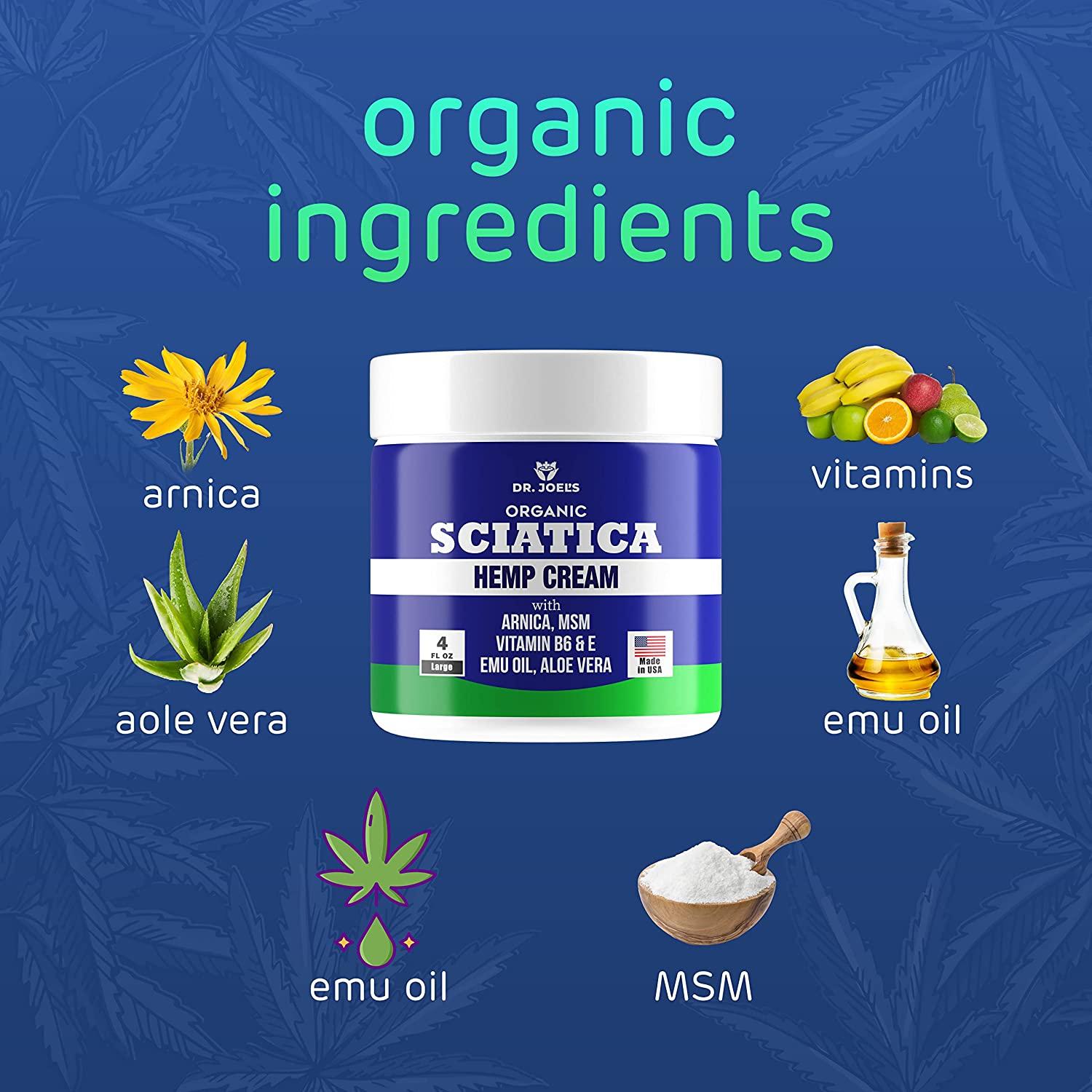 Sciatica Pain Cream Organic Sciatic Nerve Pain Cream Fast