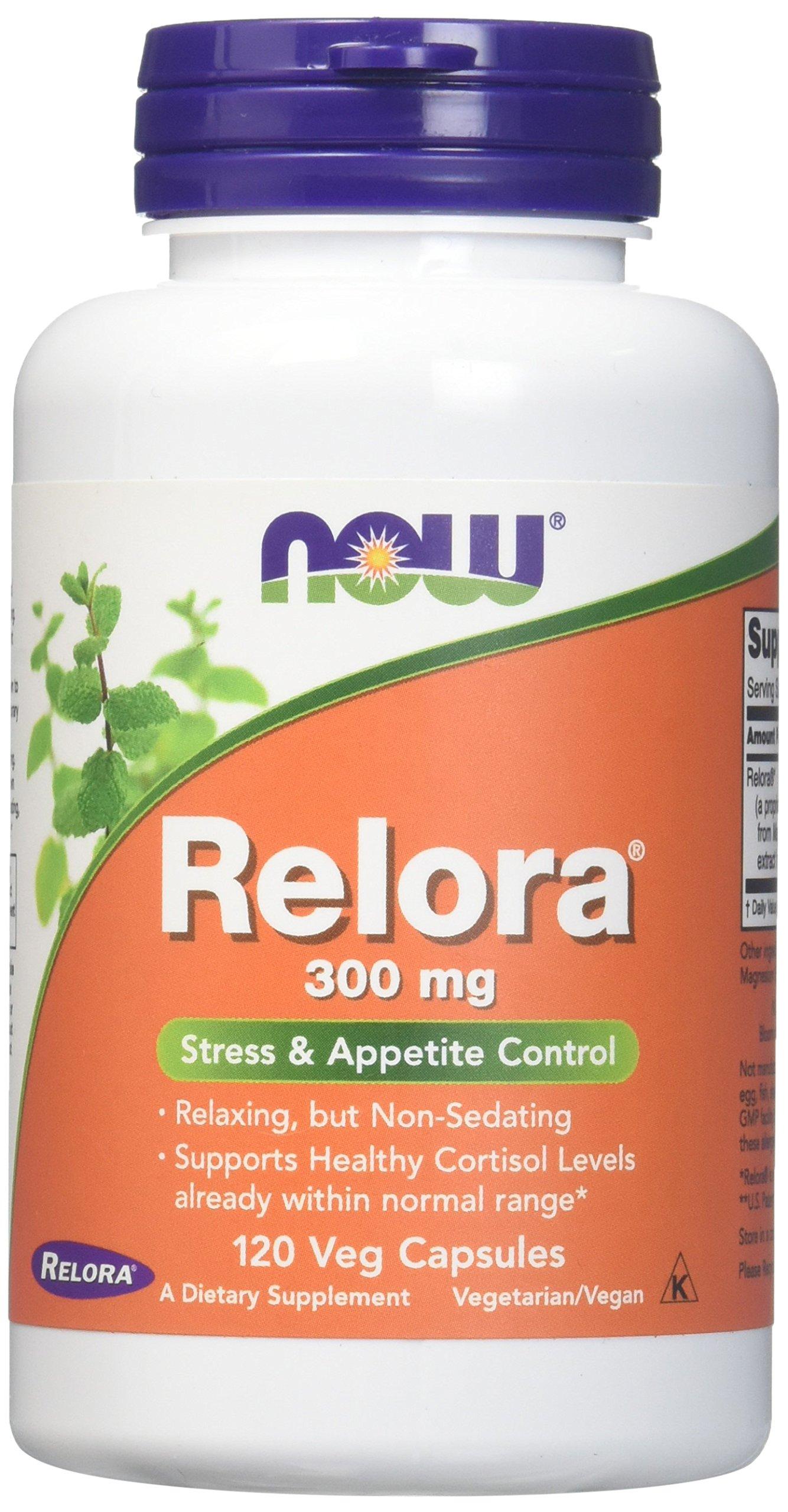 NOW Foods Relora 300MG 120 Count Natural Stress & Anxiety Relief