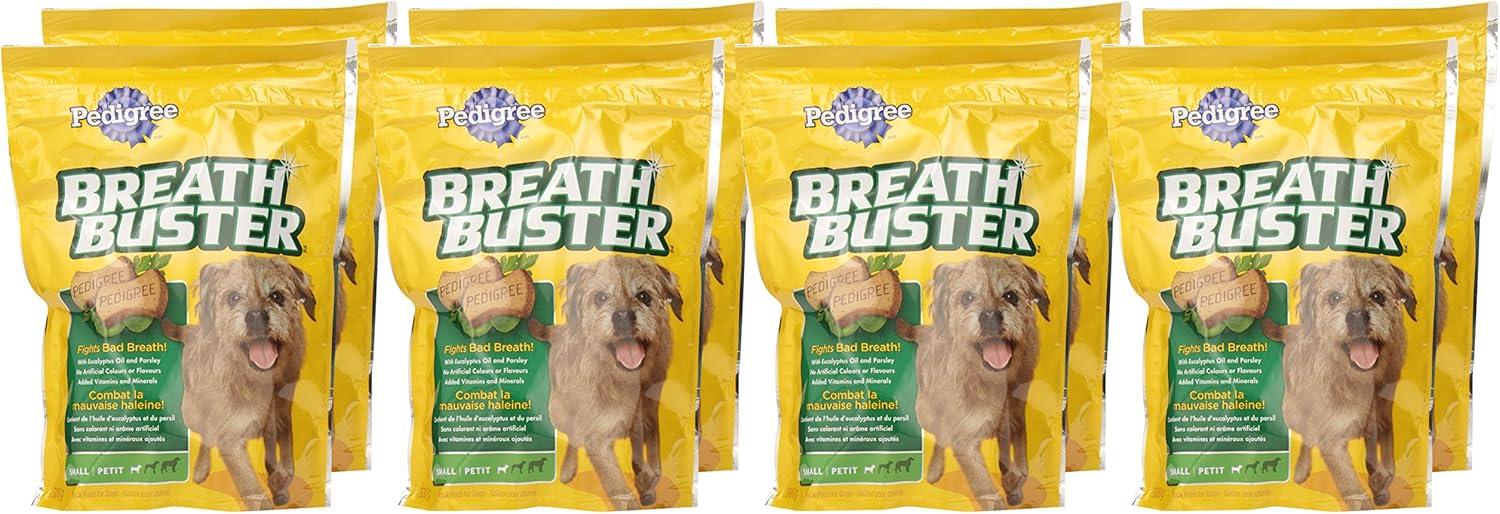 Pedigree Breathbuster Biscuit Adult Dog Treats for Small Dogs 500g