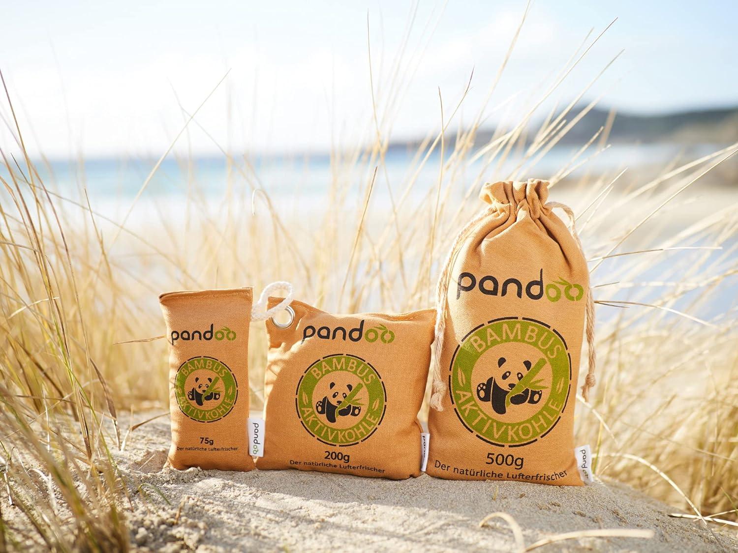 Pandoo Bamboo Air Freshener 500g | Activated Carbon Odor Remover &  Dehumidifier for Home & Car - Eco-Friendly Air Purifier | Buy Now with  Express International Delivery | GoSupps.com
